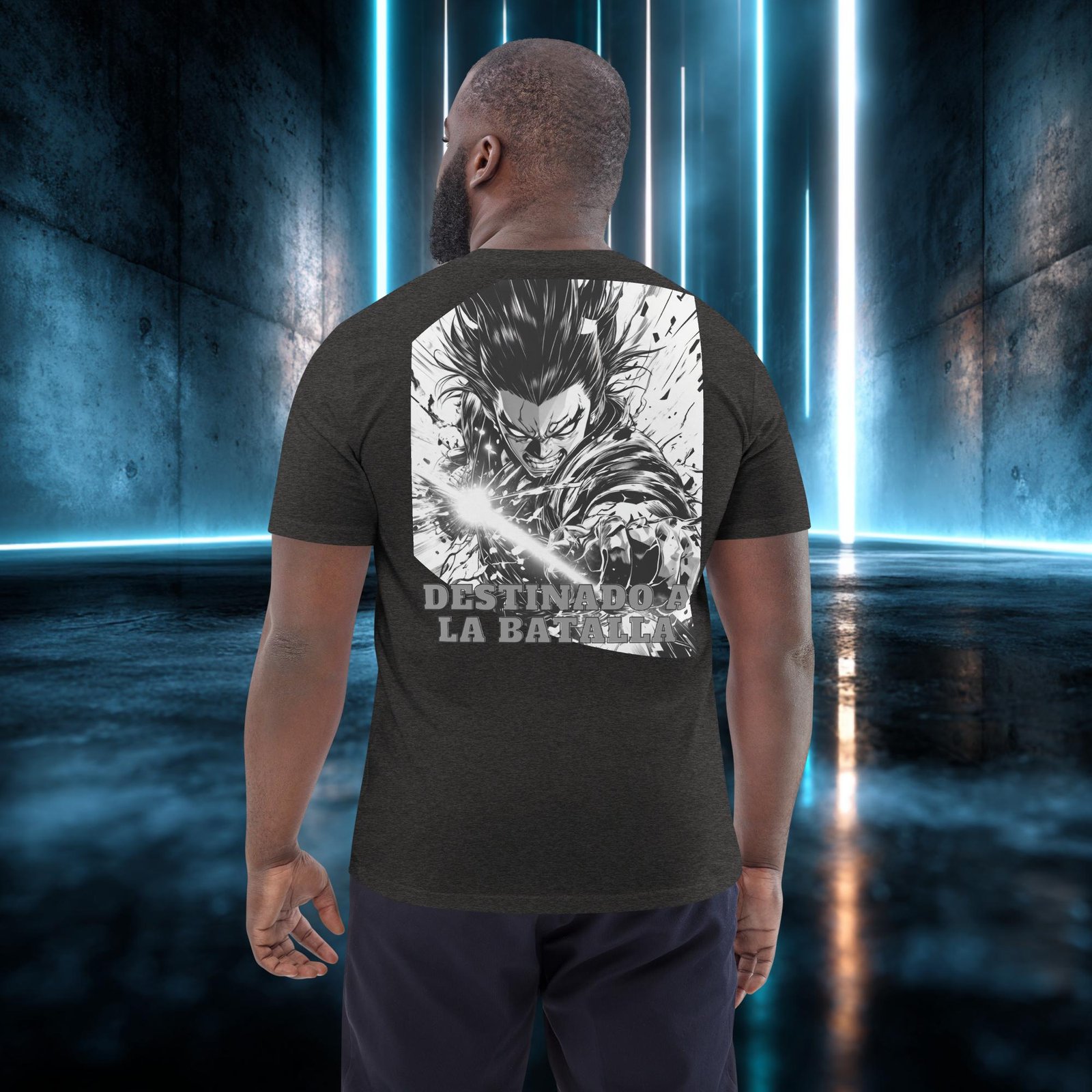 Camiseta orgánica con diseño Destinado a la Batalla — color 9