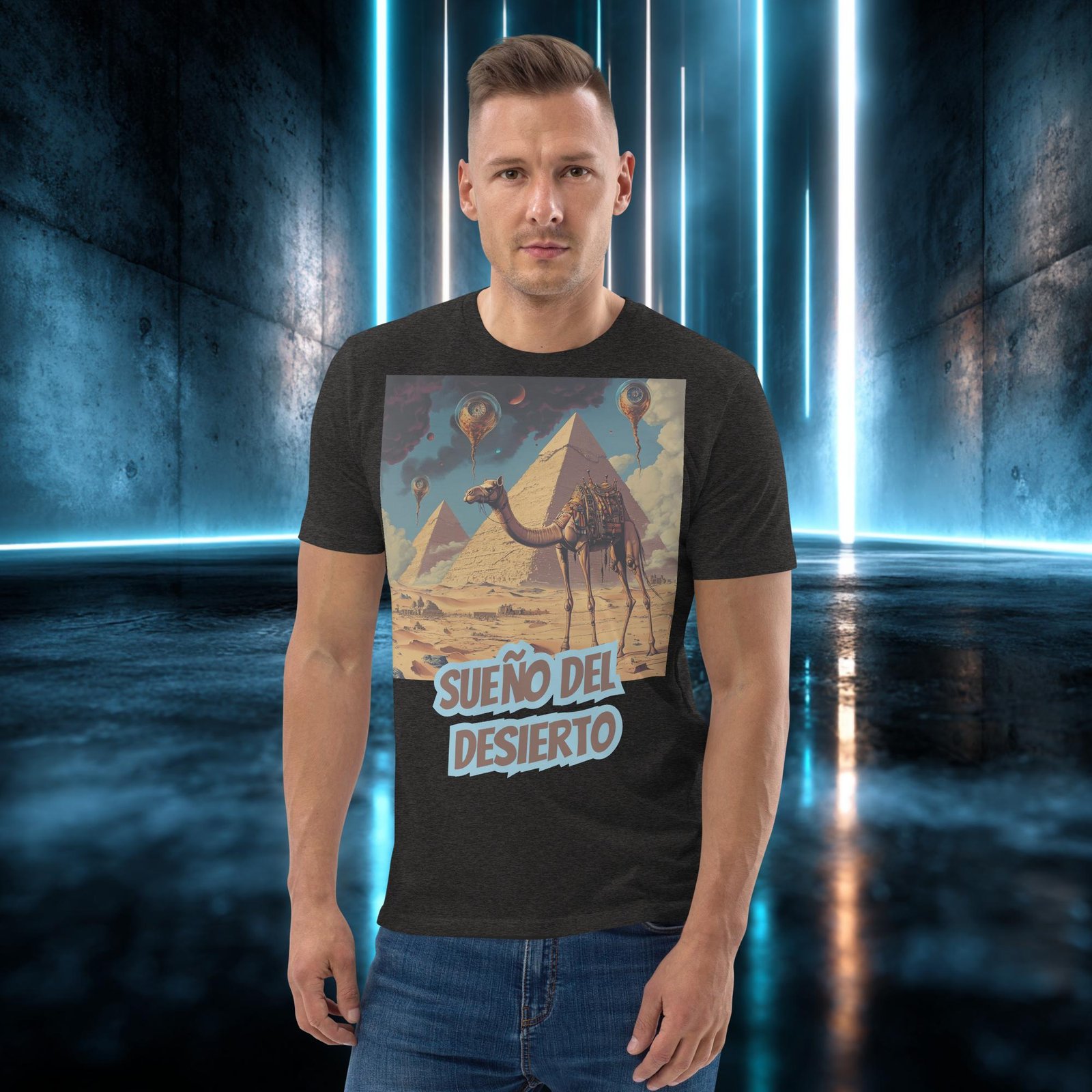 Camiseta orgánica con diseño Sueño del Desierto — color 9