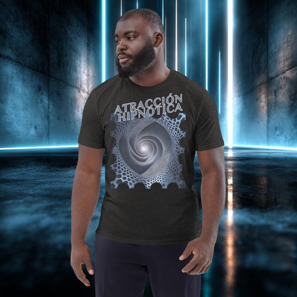 Camiseta orgánica con diseño Atracción Hipnótica