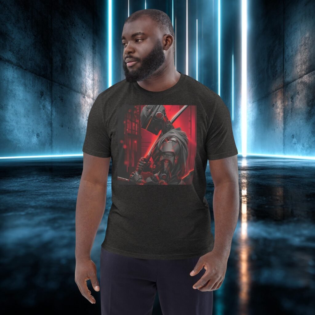 Camiseta orgánica con diseño Samurái de Circuitos