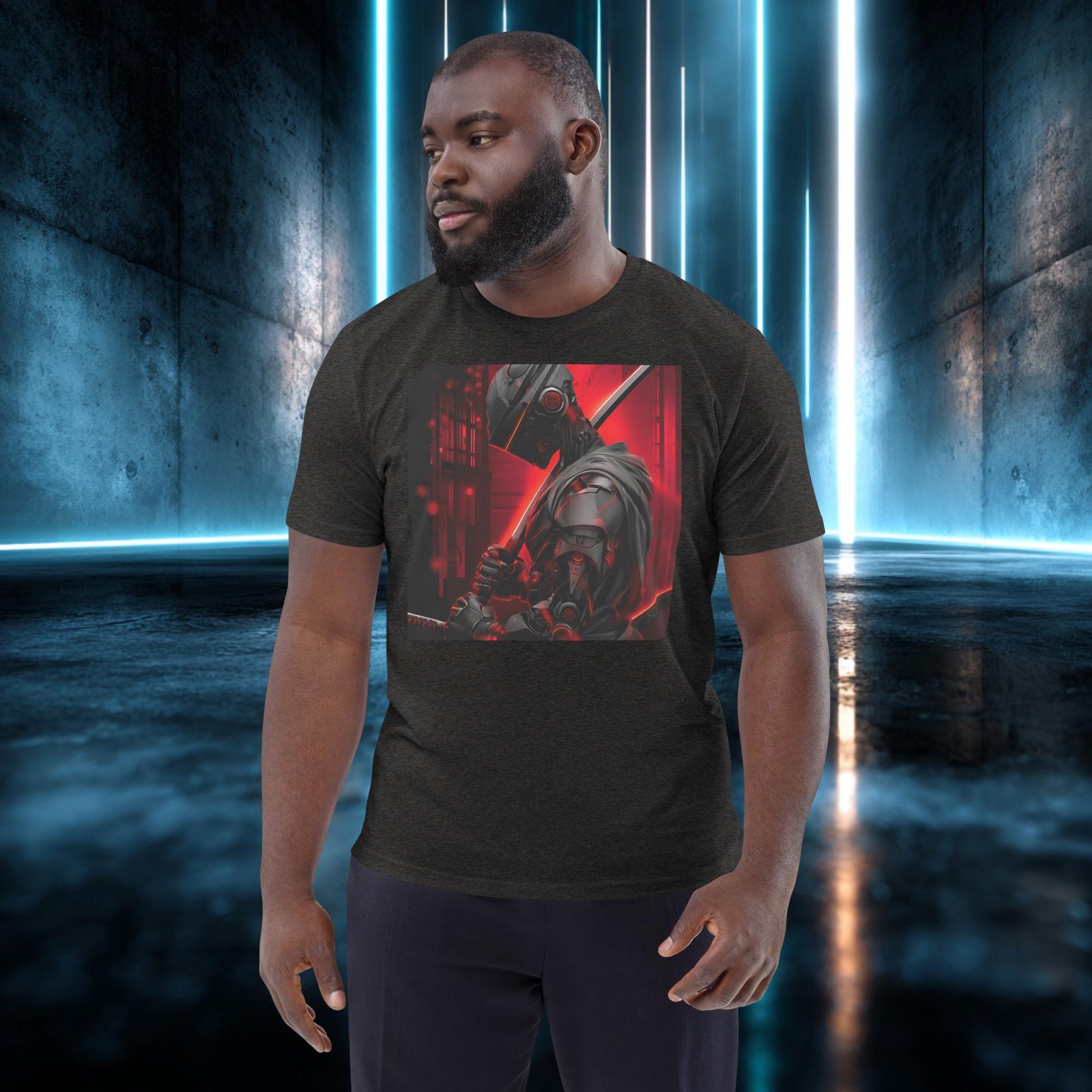 Camiseta orgánica con diseño Samurái de Circuitos