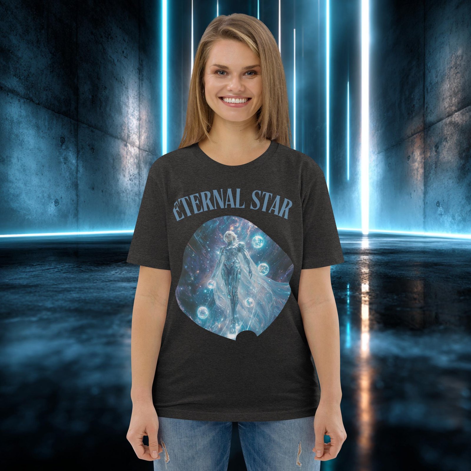 Camiseta orgánica con diseño Estrella Eterna — color 9