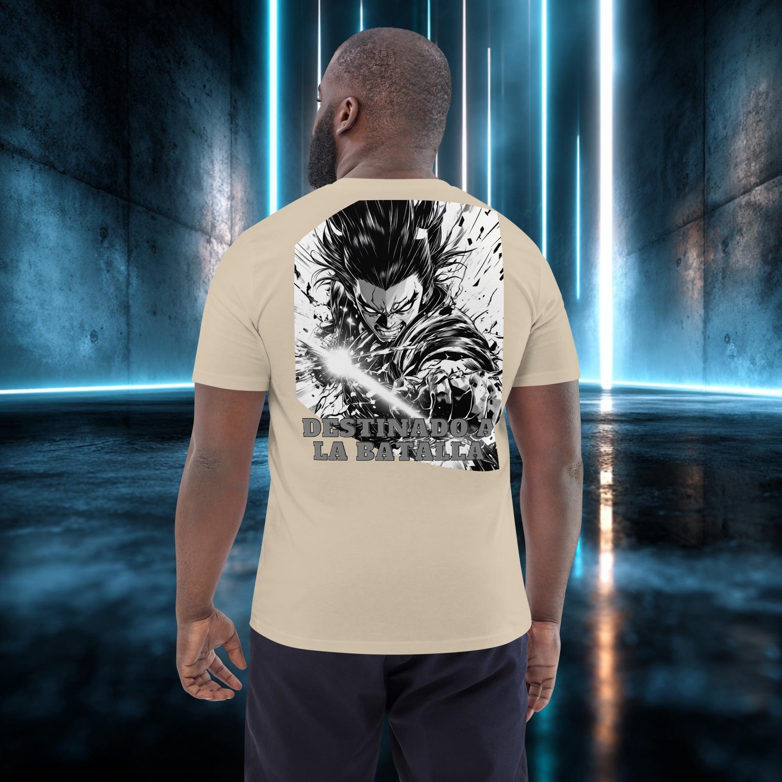 Camiseta orgánica con diseño Destinado a la Batalla — color 6
