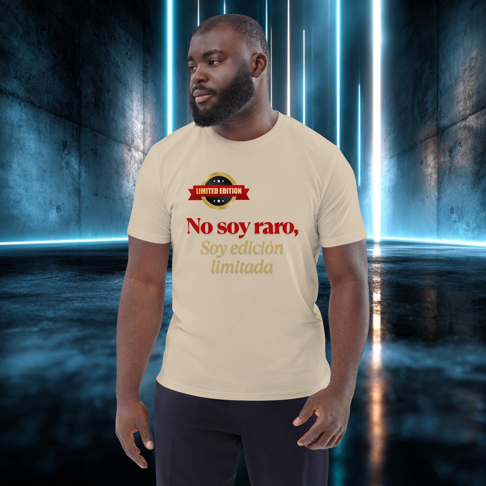 Camiseta orgánica con diseño No Soy Raro, Edición Limitada — color 6