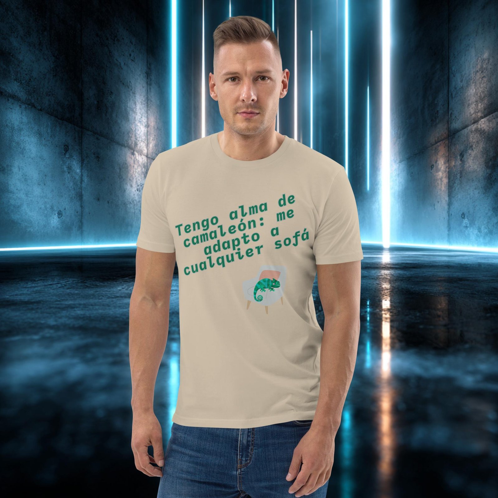 Camiseta orgánica con diseño Alma de Camaleón — color 7
