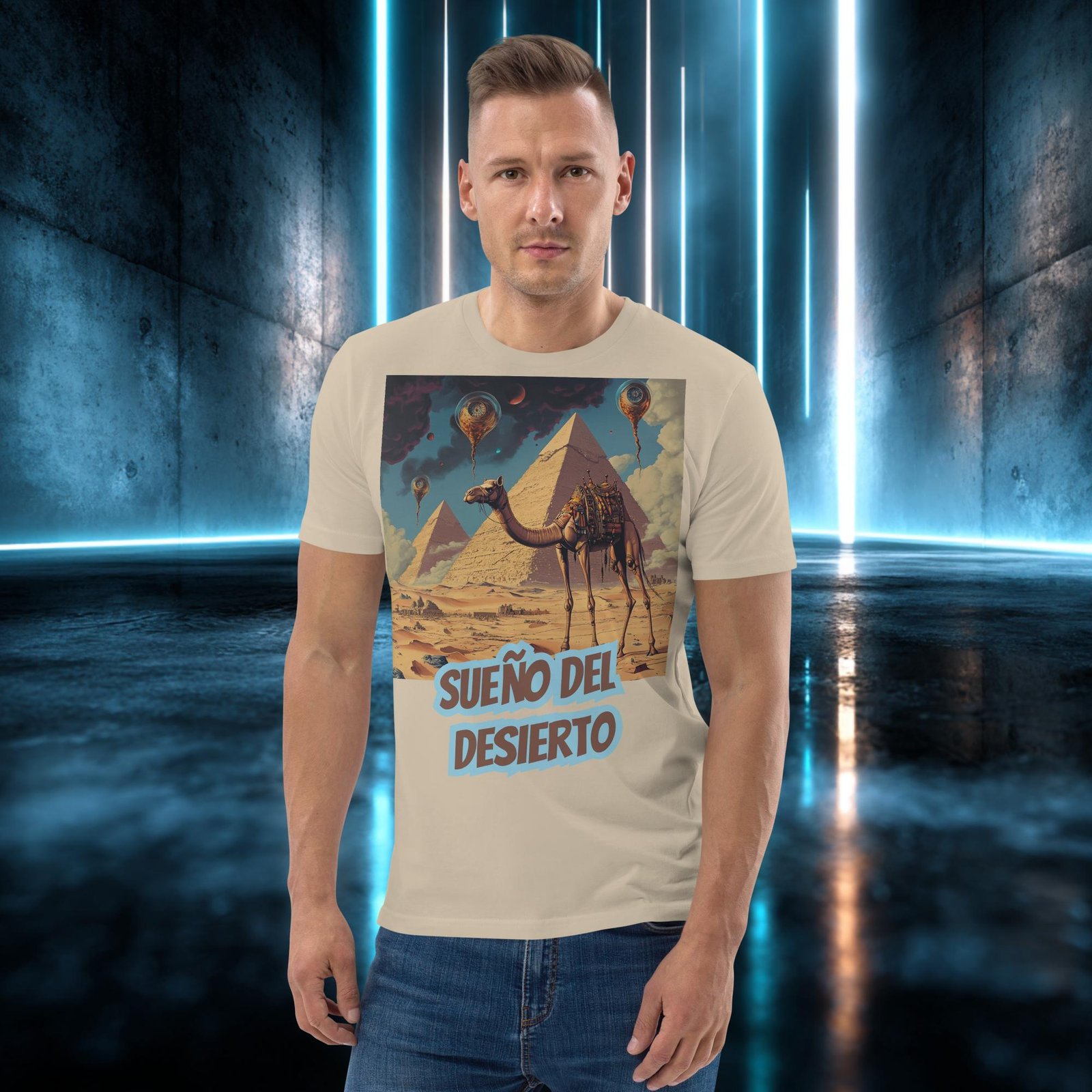 Camiseta orgánica con diseño Sueño del Desierto — color 7