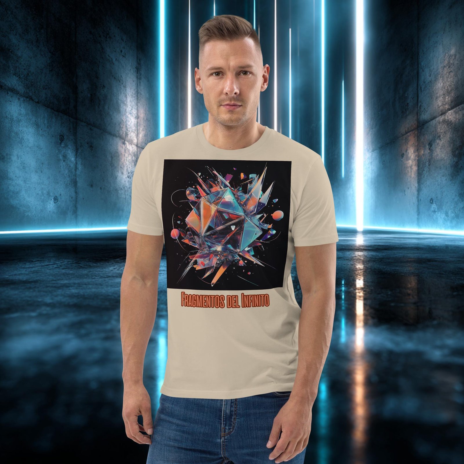 Camiseta orgánica con diseño Fragmentos del Infinito — color 6