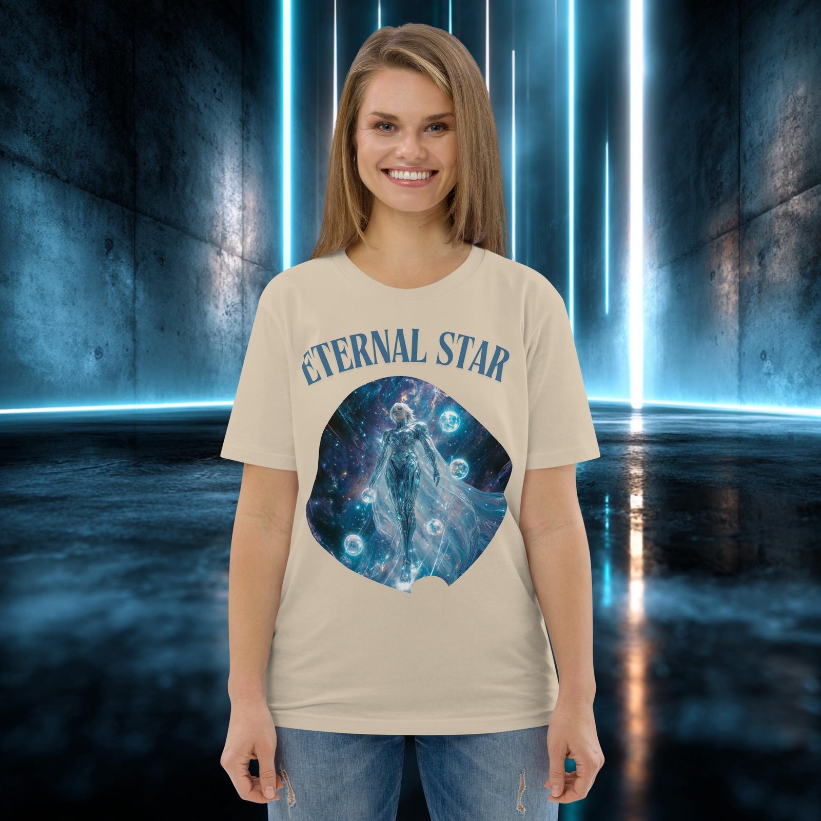 Camiseta orgánica con diseño Estrella Eterna — color 6