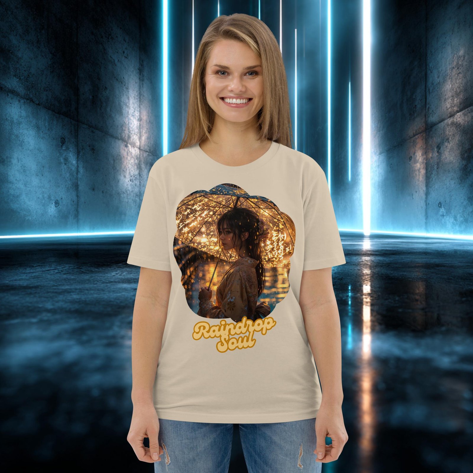 Camiseta orgánica con diseño Alma de Lluvia — color 6