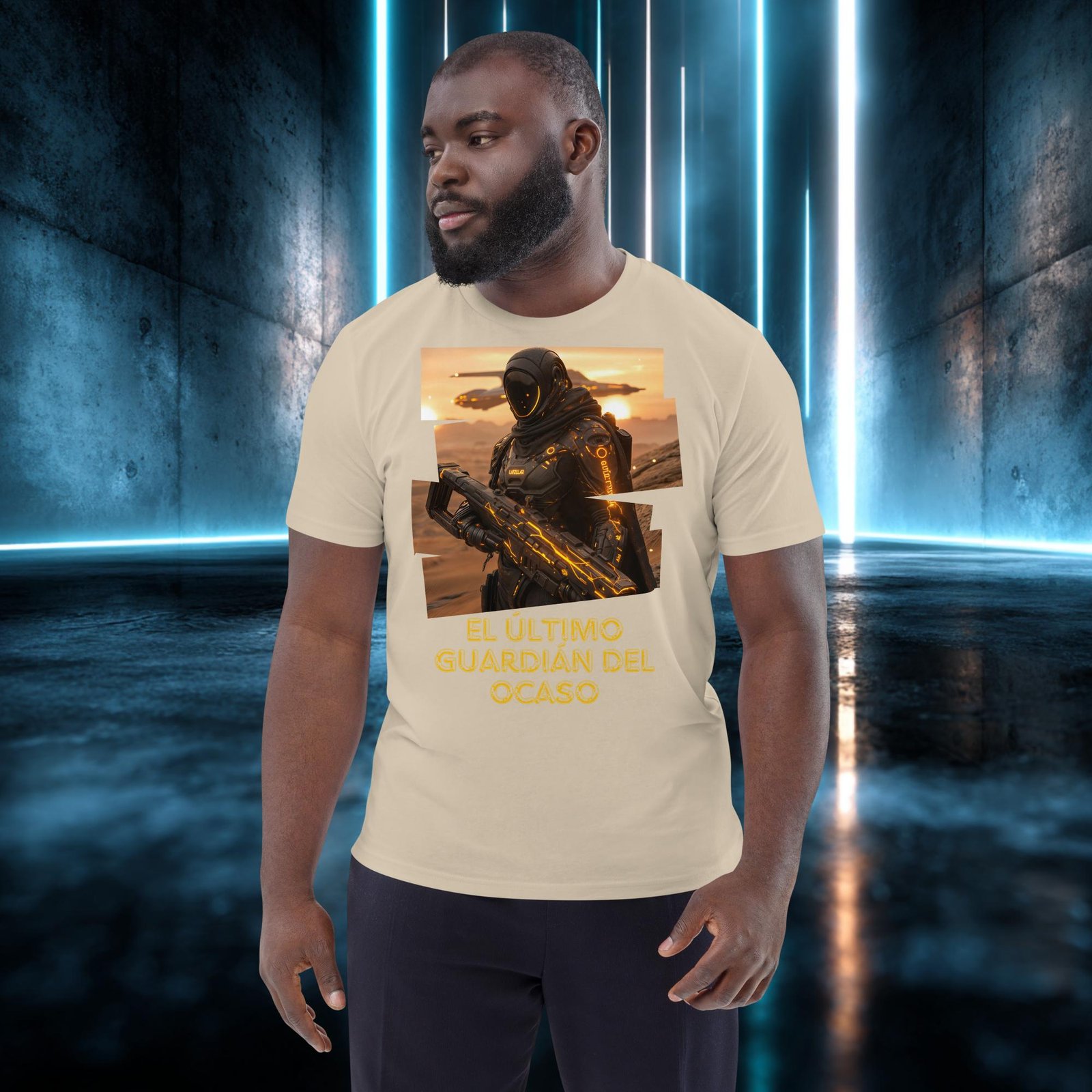Camiseta orgánica con diseño El Último Guardián del Ocaso — color 6
