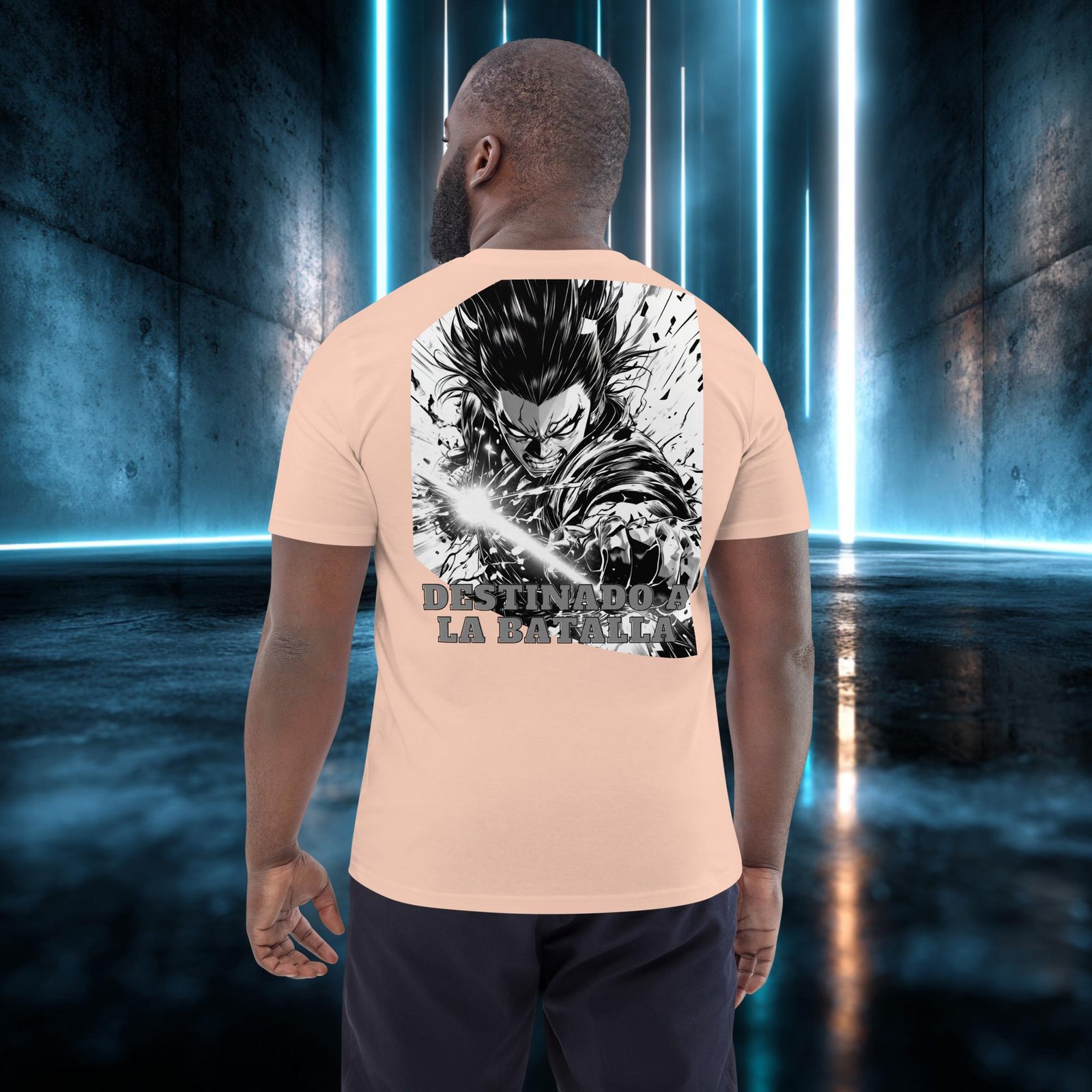 Camiseta orgánica con diseño Destinado a la Batalla — color 11