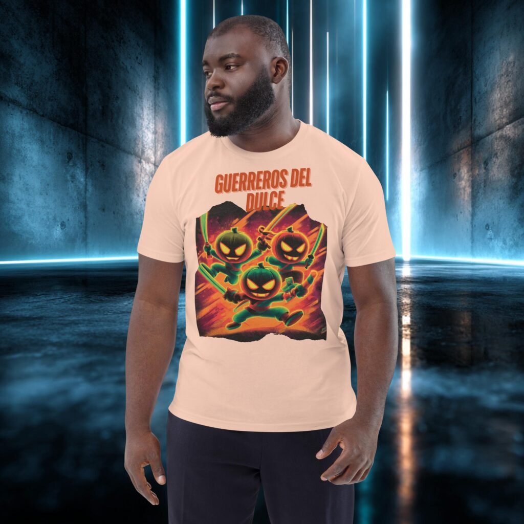 Camiseta orgánica con diseño Guerreros del Dulce