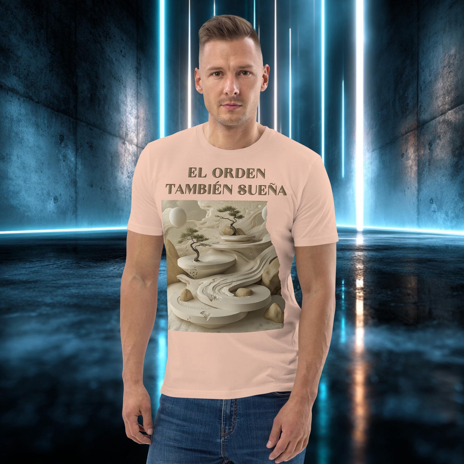 Camiseta orgánica con diseño El Orden También Sueña — color 11
