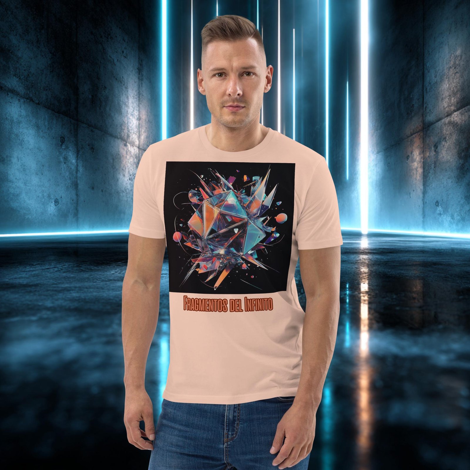 Camiseta orgánica con diseño Fragmentos del Infinito — color 11