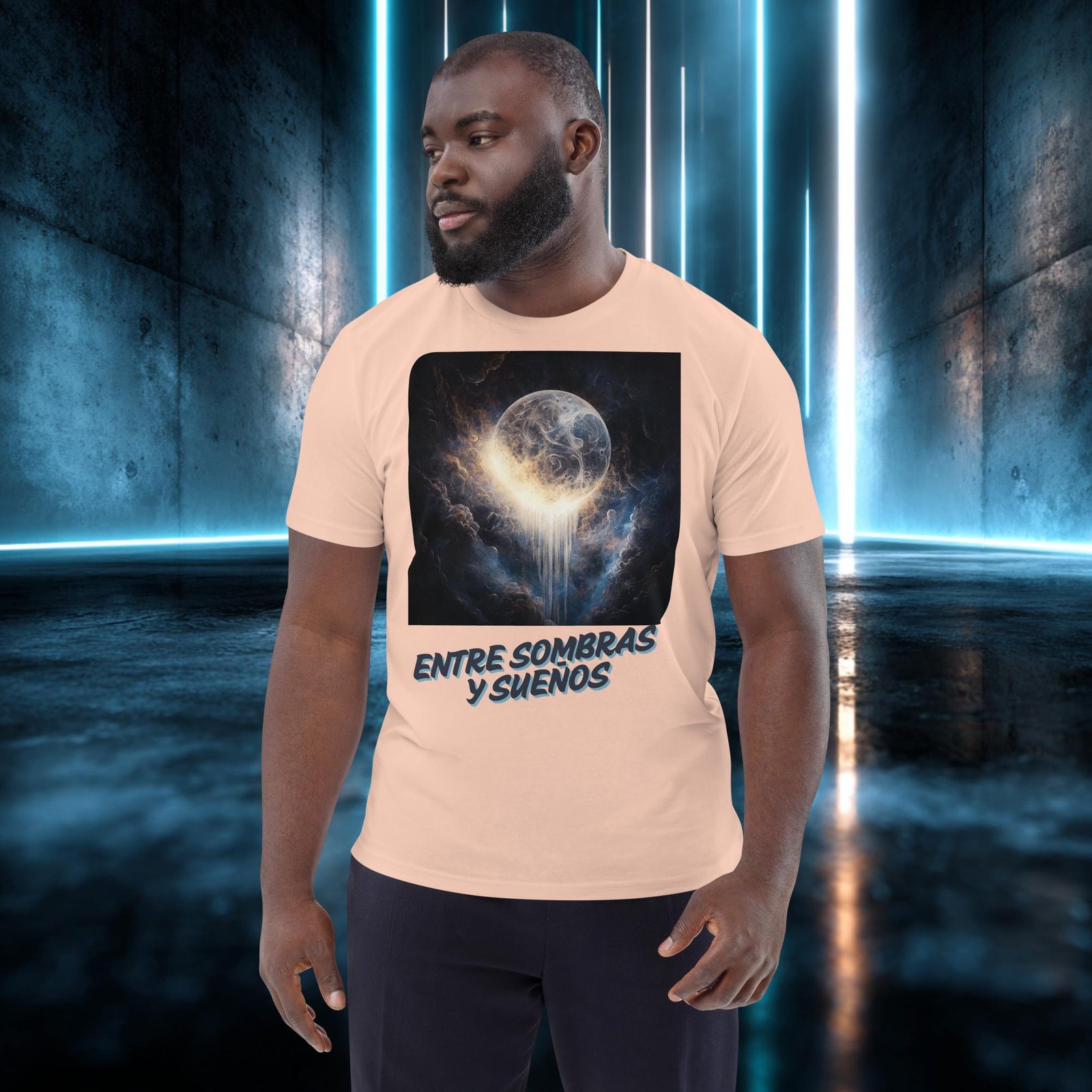 Camiseta orgánica con diseño Entre Sombras y Sueños — color 11