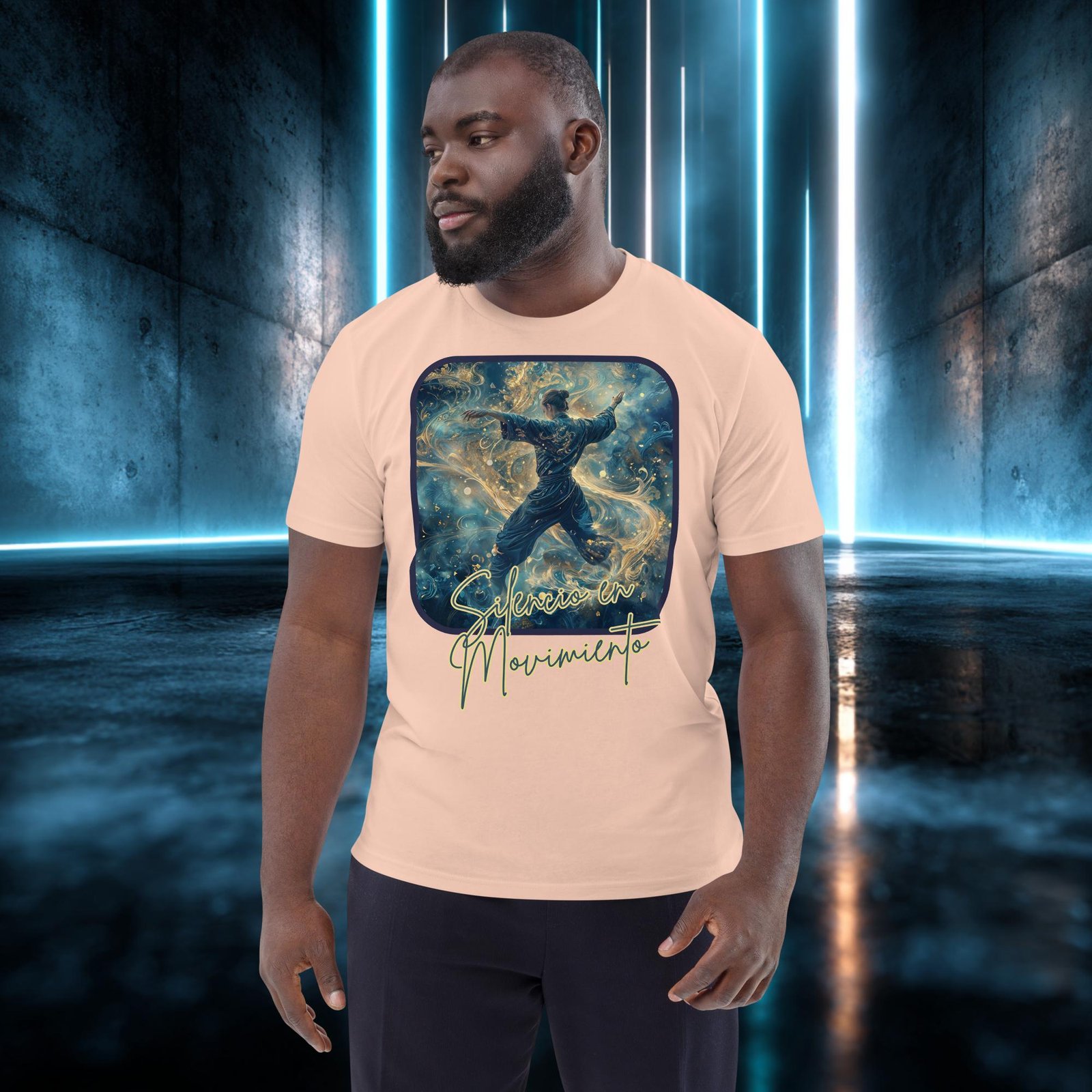 Camiseta orgánica con diseño Silencio en Movimiento — color 11