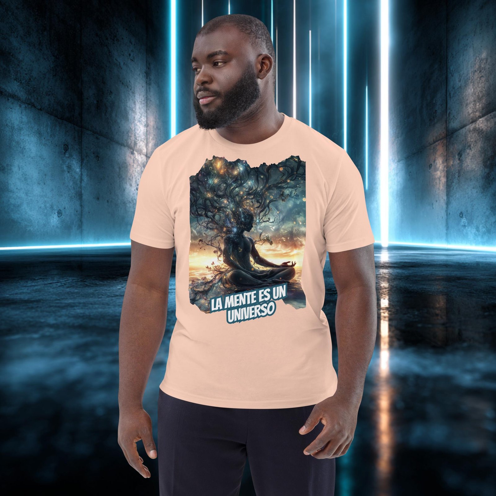 Camiseta orgánica con diseño La Mente Es un Universo — color 11