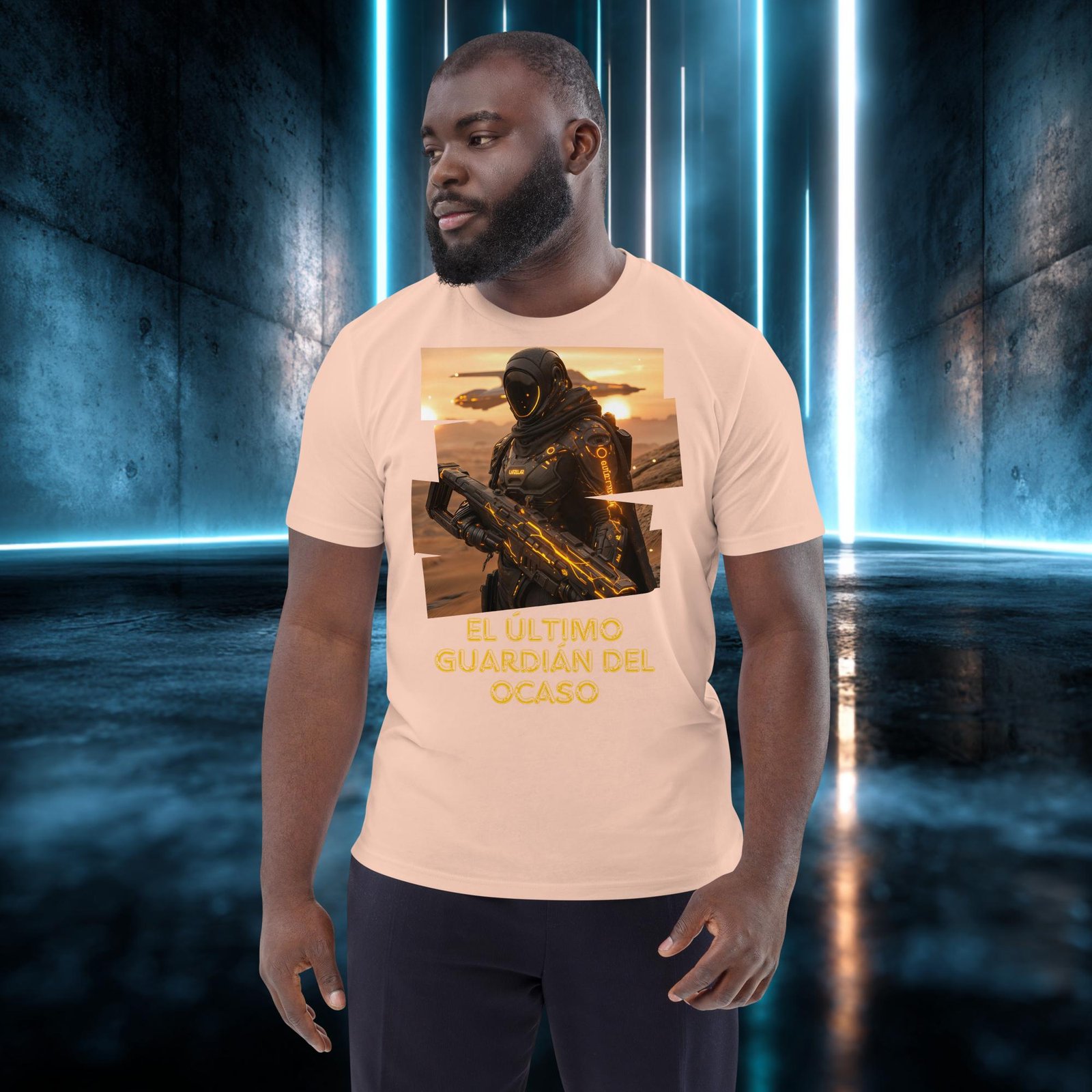 Camiseta orgánica con diseño El Último Guardián del Ocaso — color 11