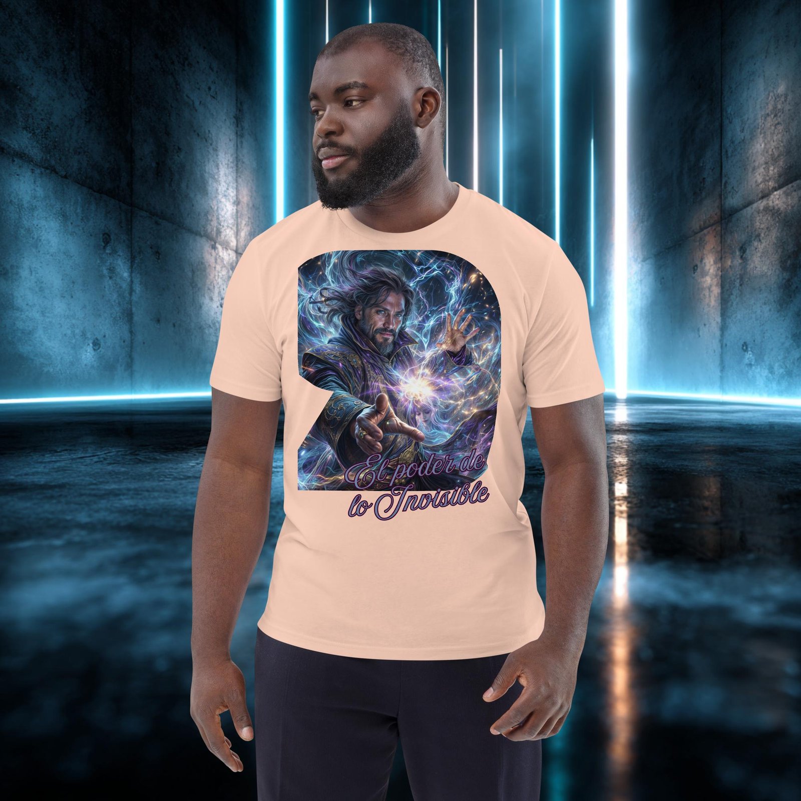 Camiseta orgánica con diseño El Poder de lo Invisible — color 11