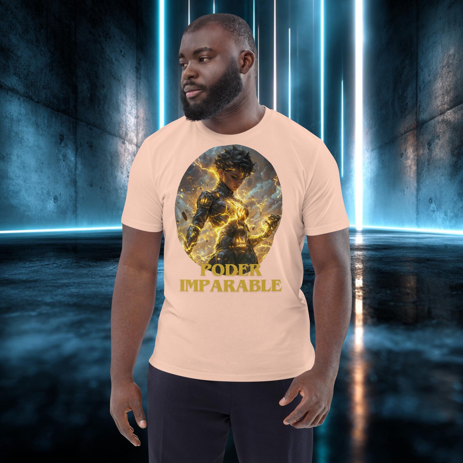Camiseta orgánica con diseño Poder Imparable — color 11