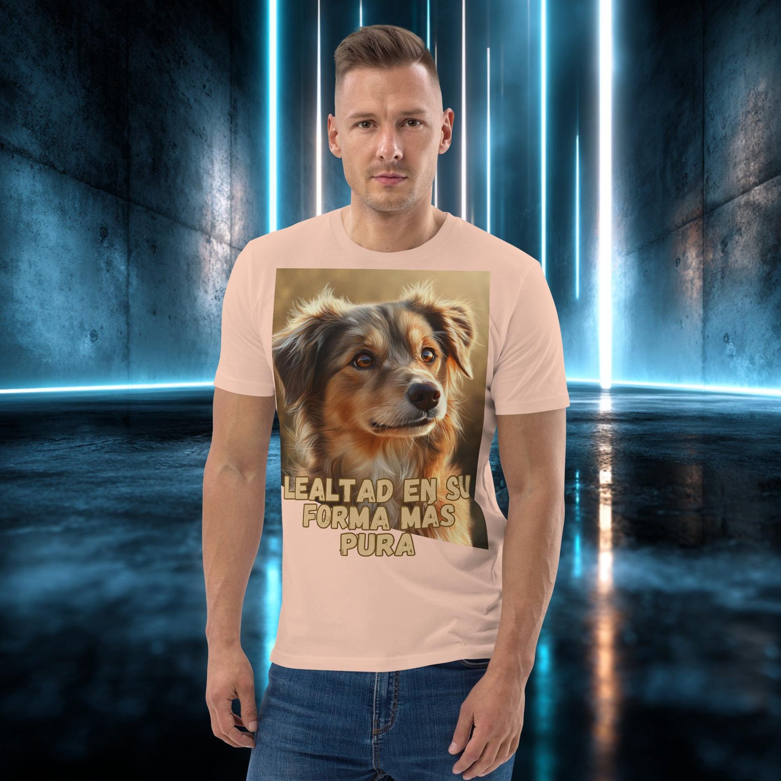 Camiseta orgánica con diseño Lealtad en Estado Puro — color 11