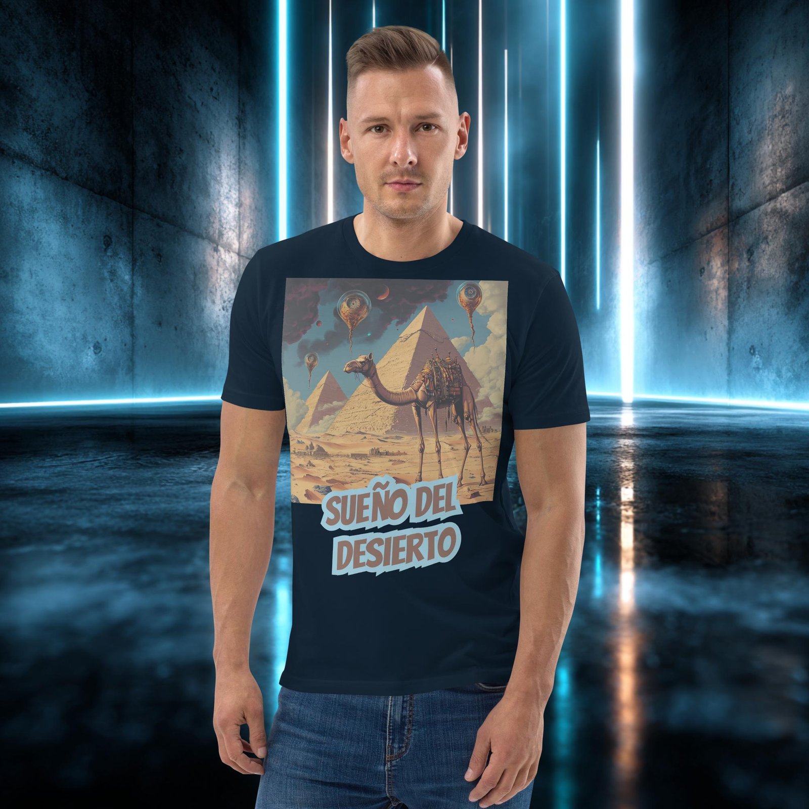 Camiseta orgánica con diseño Sueño del Desierto — color 2
