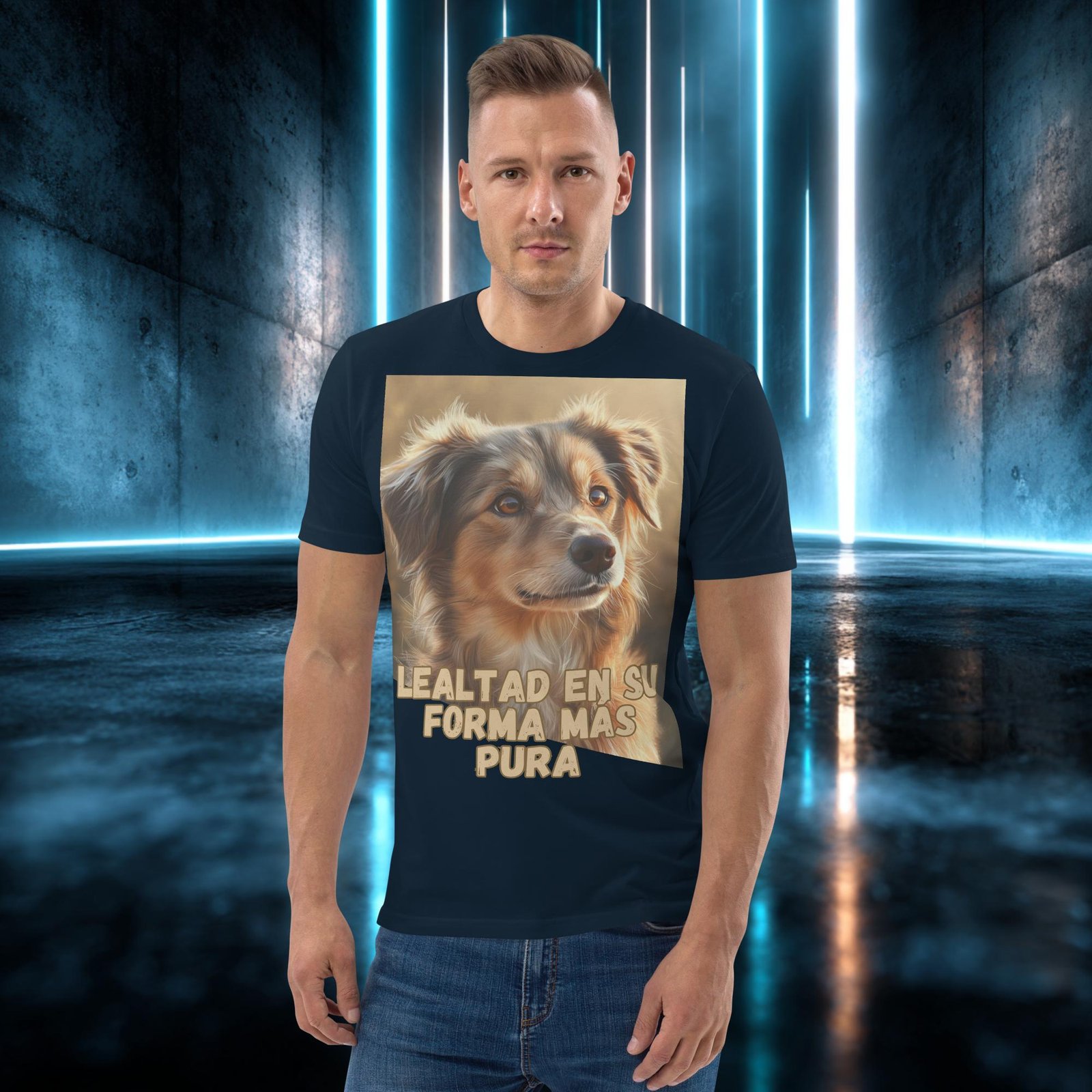 Camiseta orgánica con diseño Lealtad en Estado Puro — color 2