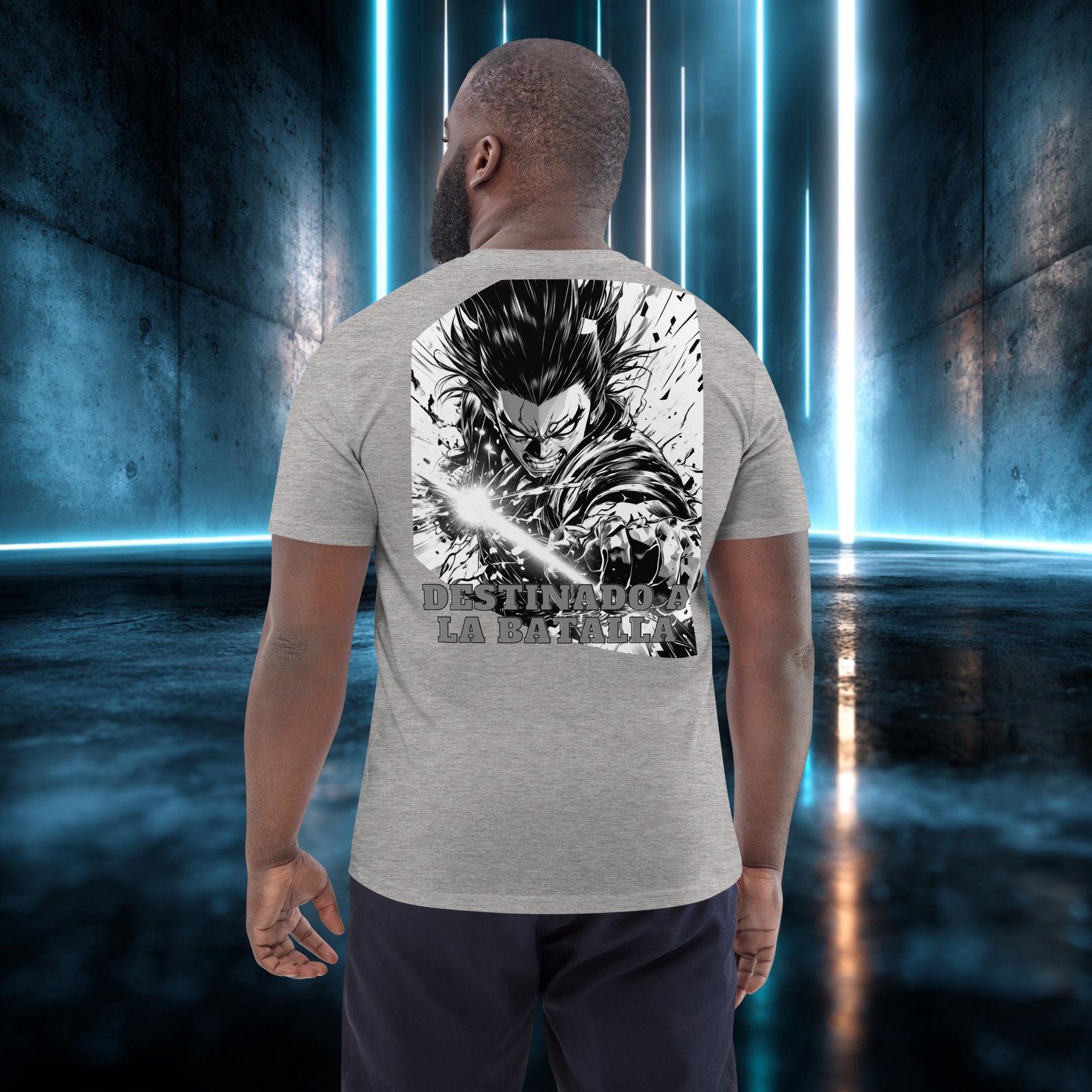 Camiseta orgánica con diseño Destinado a la Batalla — color 2