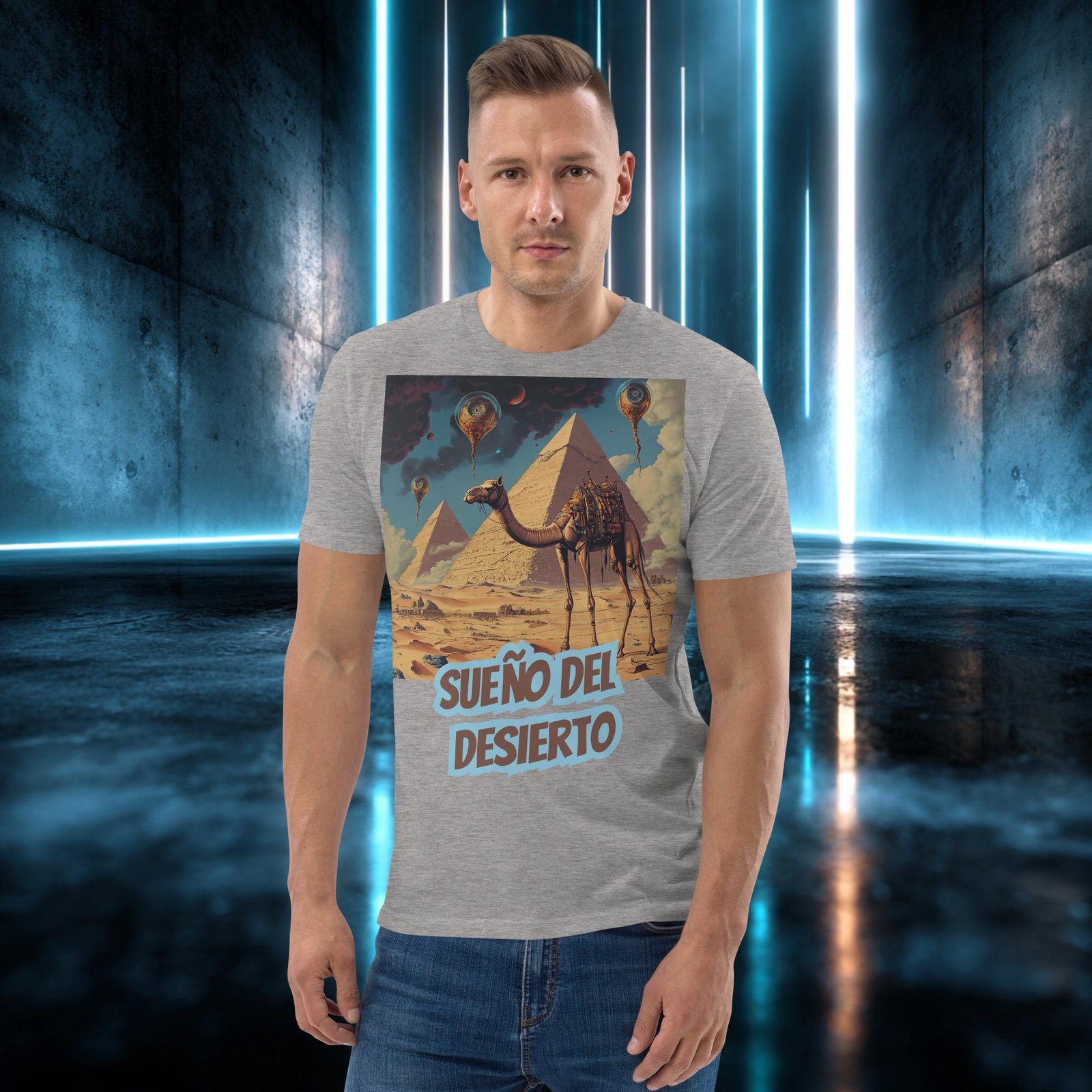 Camiseta orgánica con diseño Sueño del Desierto — color 3