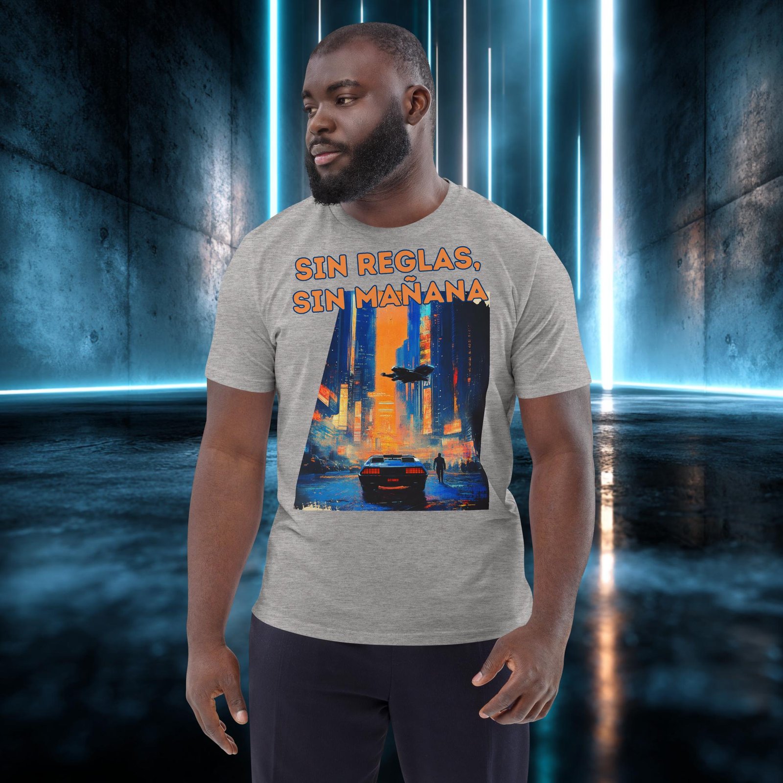 Camiseta orgánica con diseño Sin Reglas, Sin Mañana — color 3