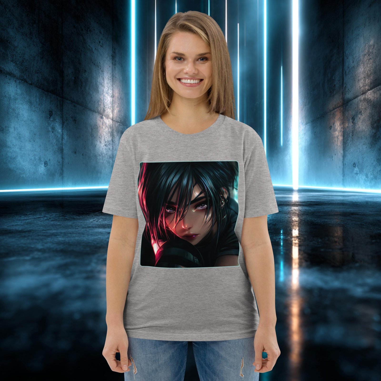 Camiseta orgánica con diseño Ojos que No Ceden — color 3