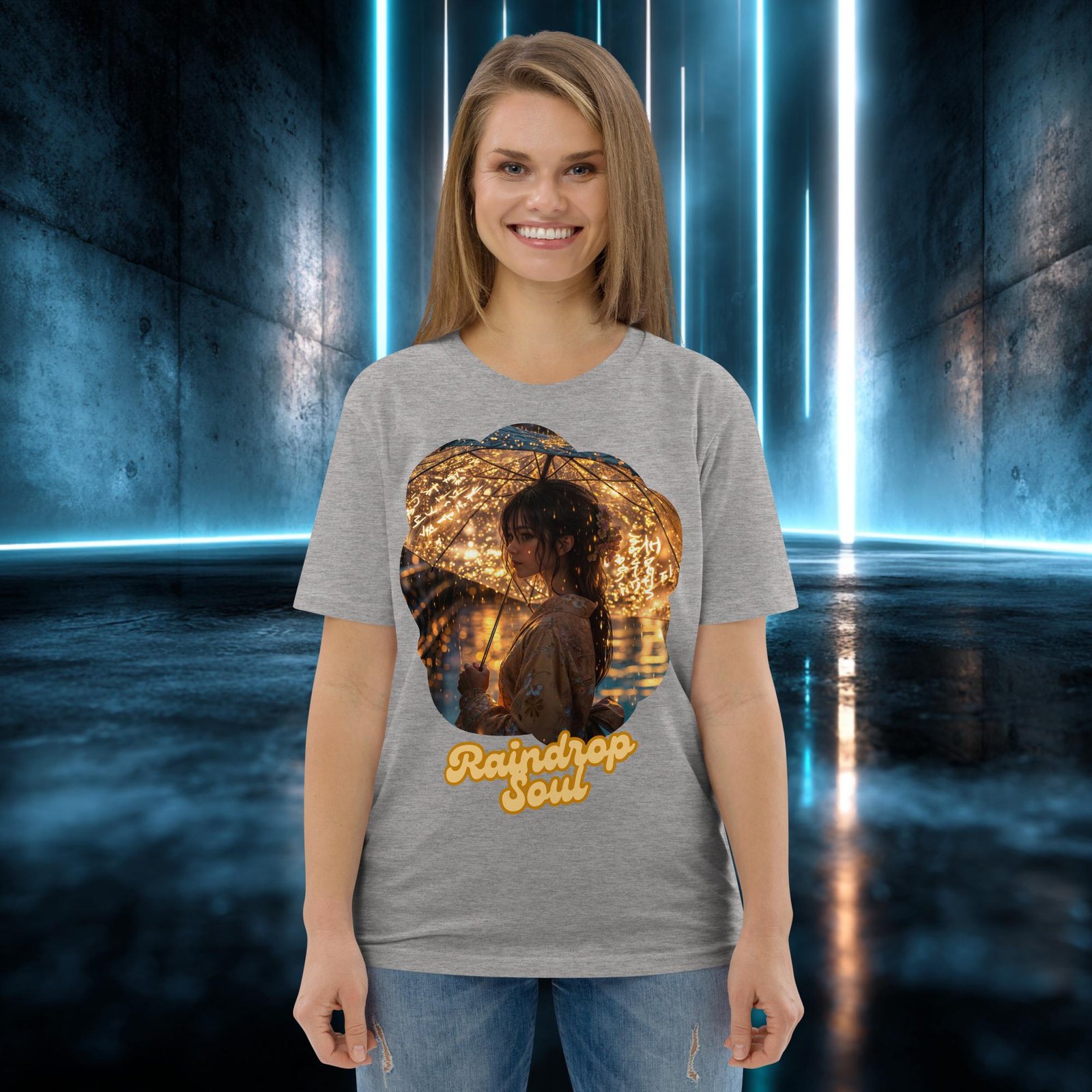 Camiseta orgánica con diseño Alma de Lluvia — color 2