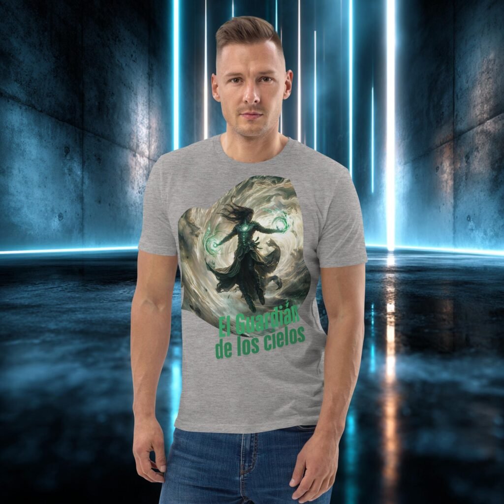 Camiseta orgánica con diseño El Guardián de los Cielos