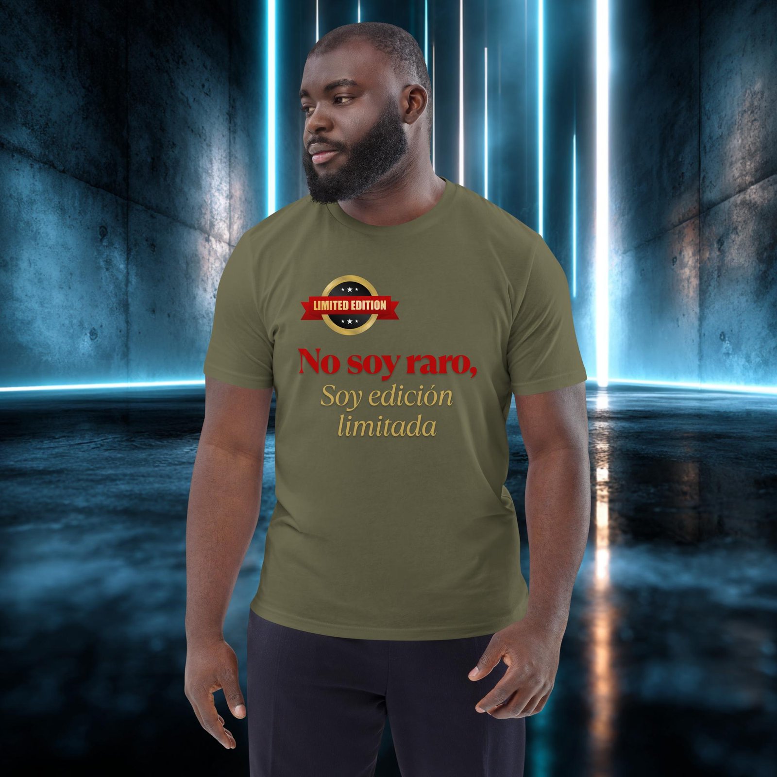 Camiseta orgánica con diseño No Soy Raro, Edición Limitada — color 12
