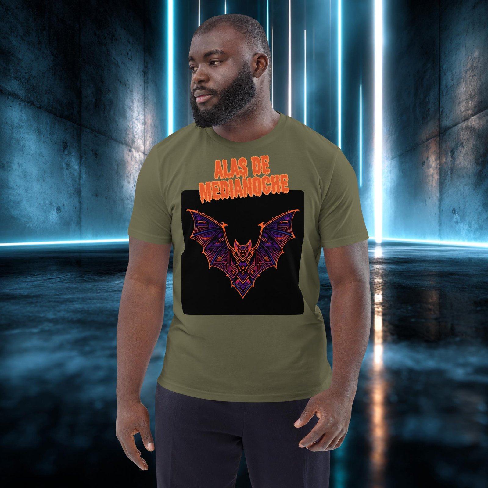 Camiseta orgánica con diseño Alas de Medianoche — color 12