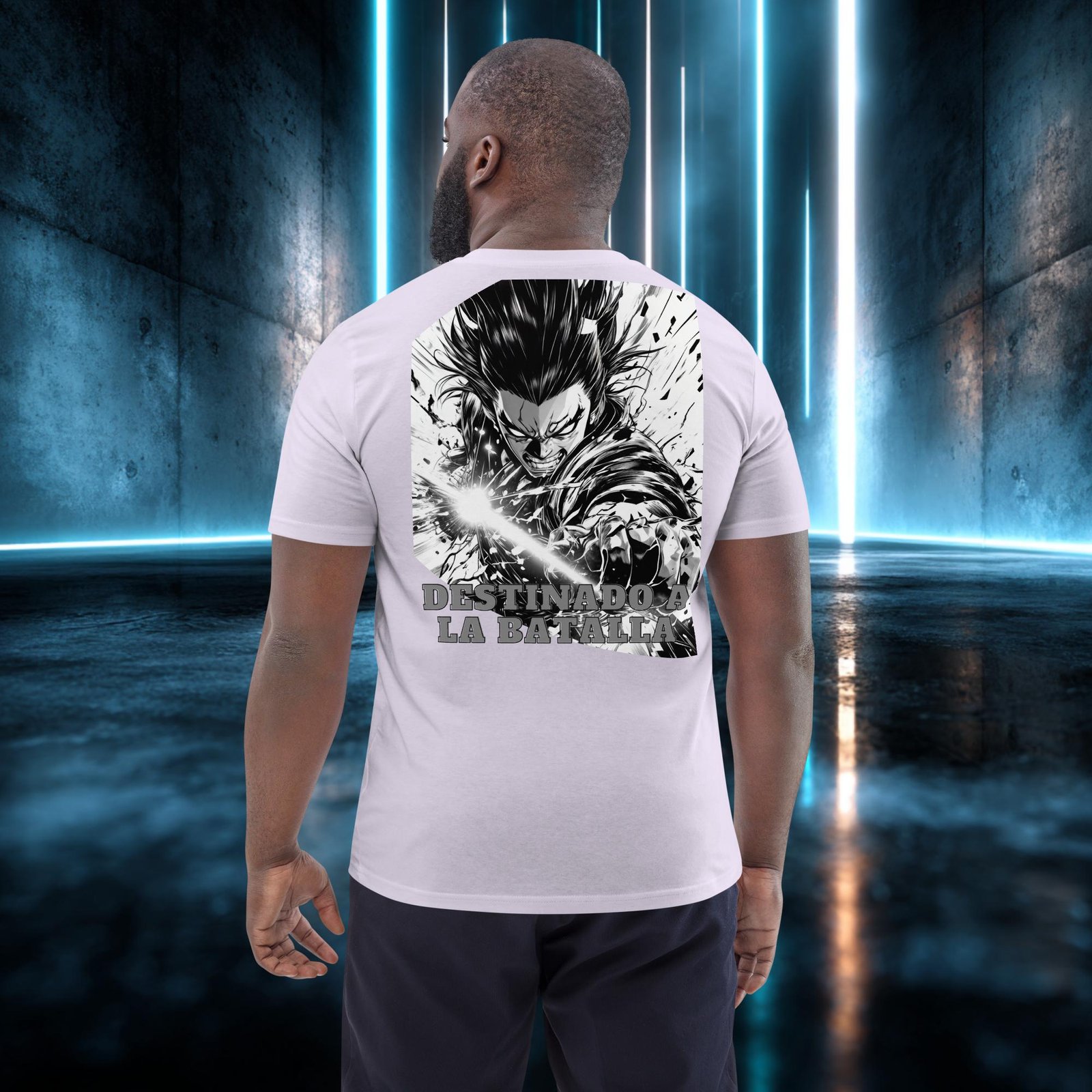 Camiseta orgánica con diseño Destinado a la Batalla — color 13