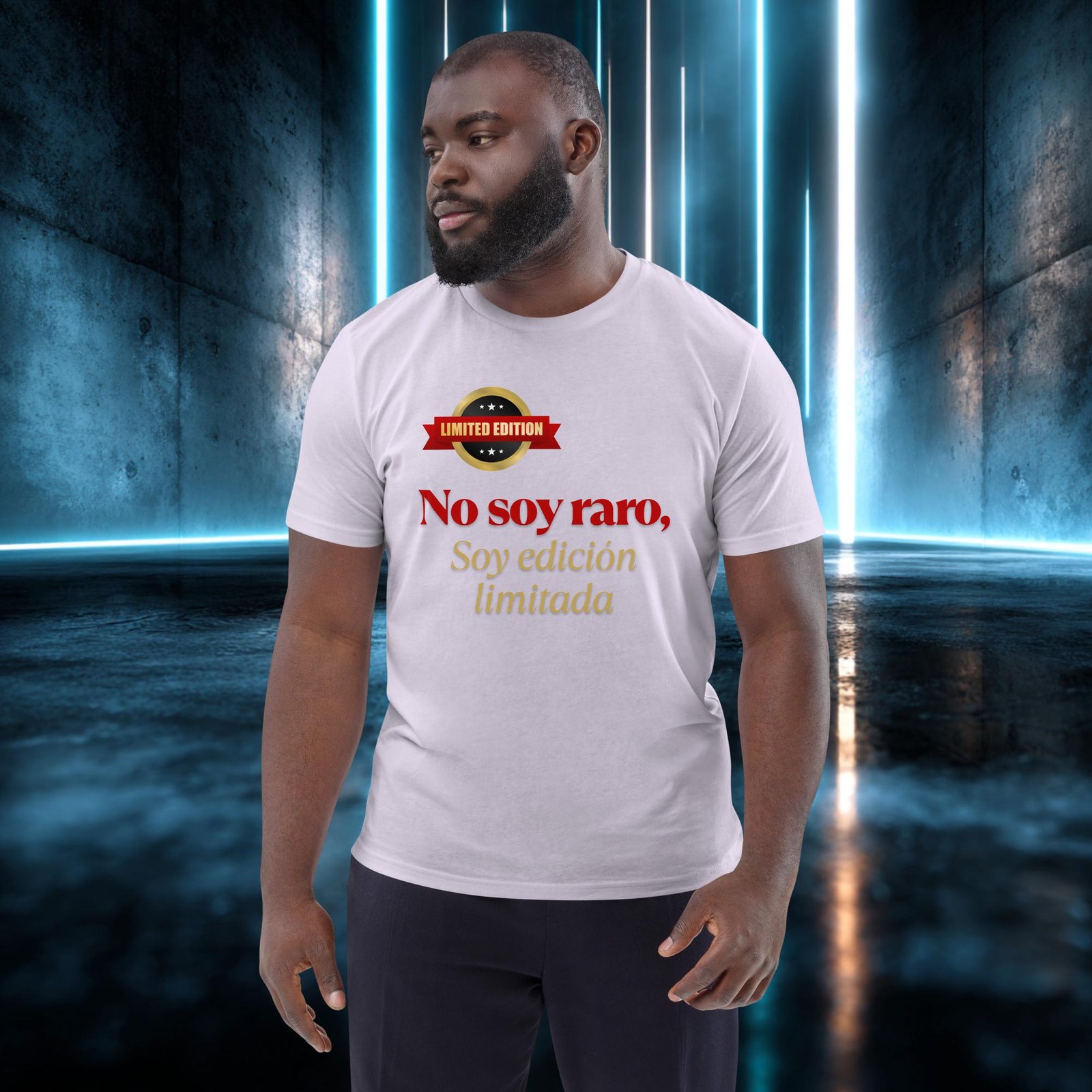 Camiseta orgánica con diseño No Soy Raro, Edición Limitada — color 13