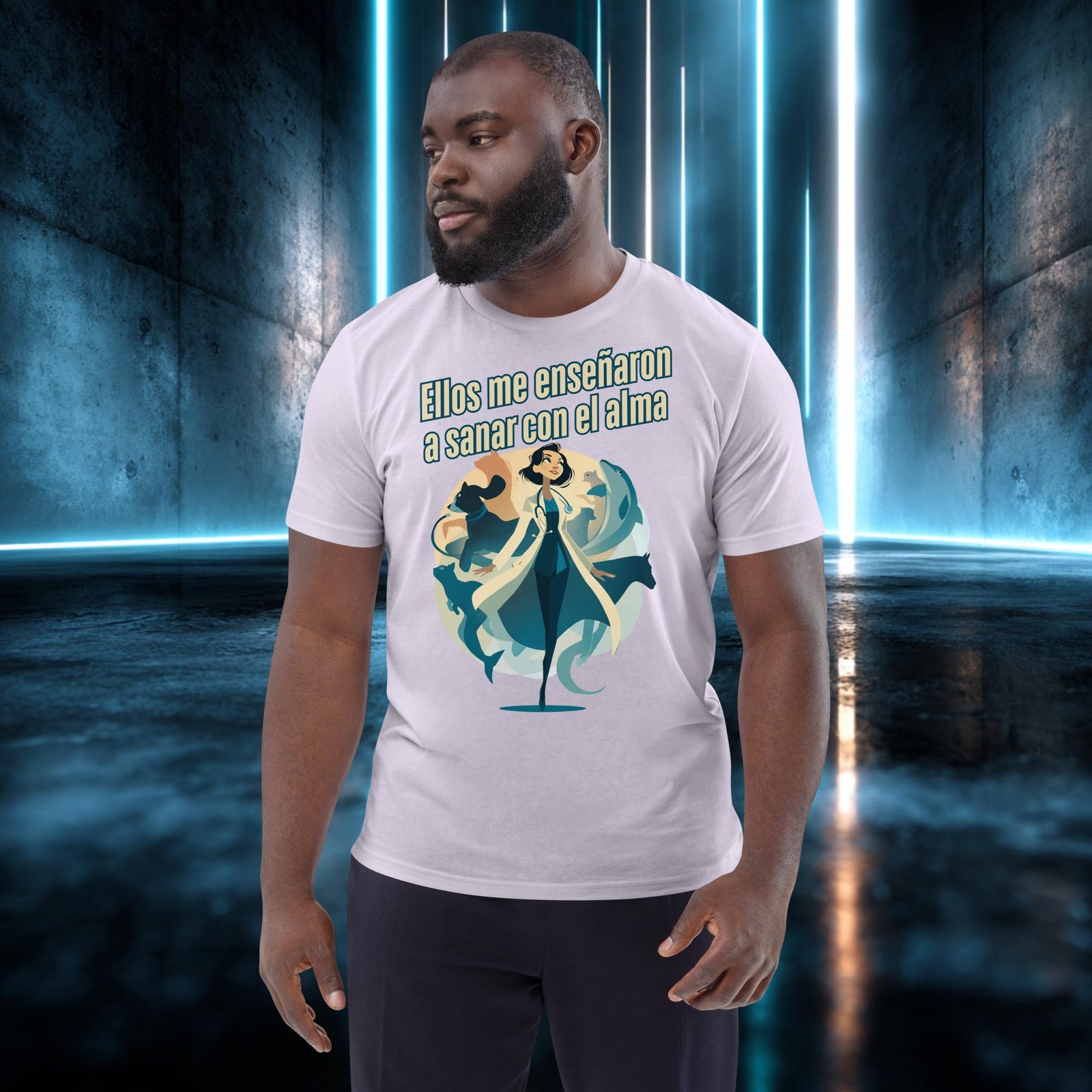 Camiseta orgánica con diseño Sanar con el Alma — color 13