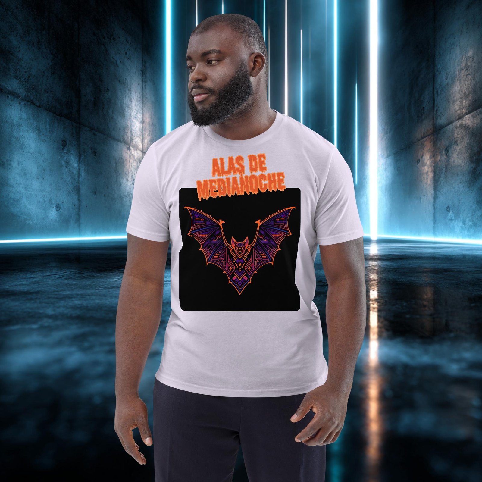 Camiseta orgánica con diseño Alas de Medianoche — color 13