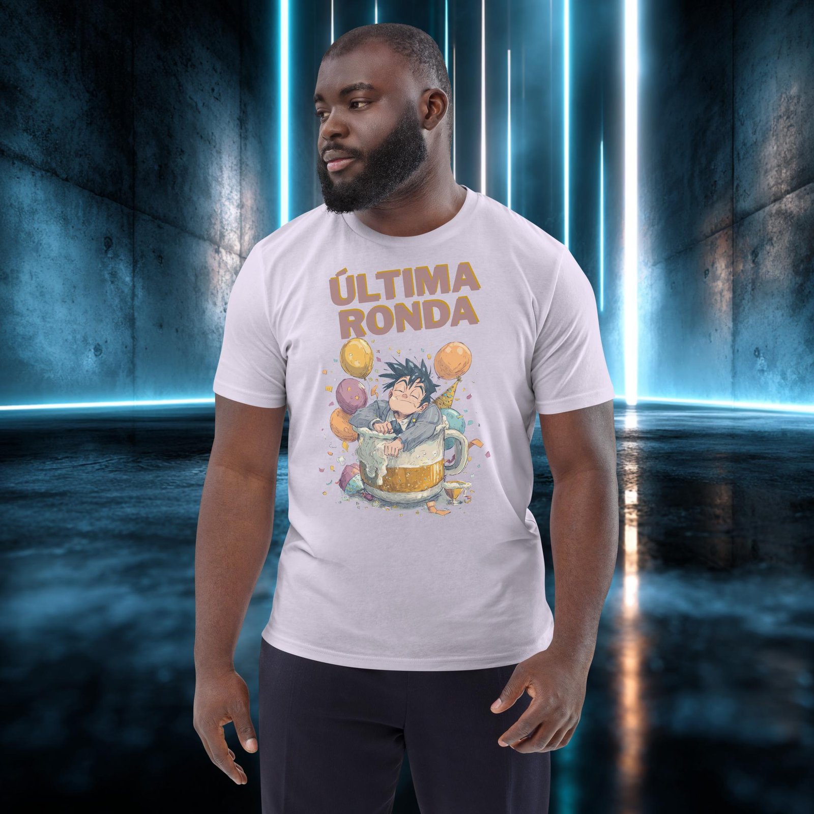 Camiseta orgánica con diseño Última Ronda — color 13