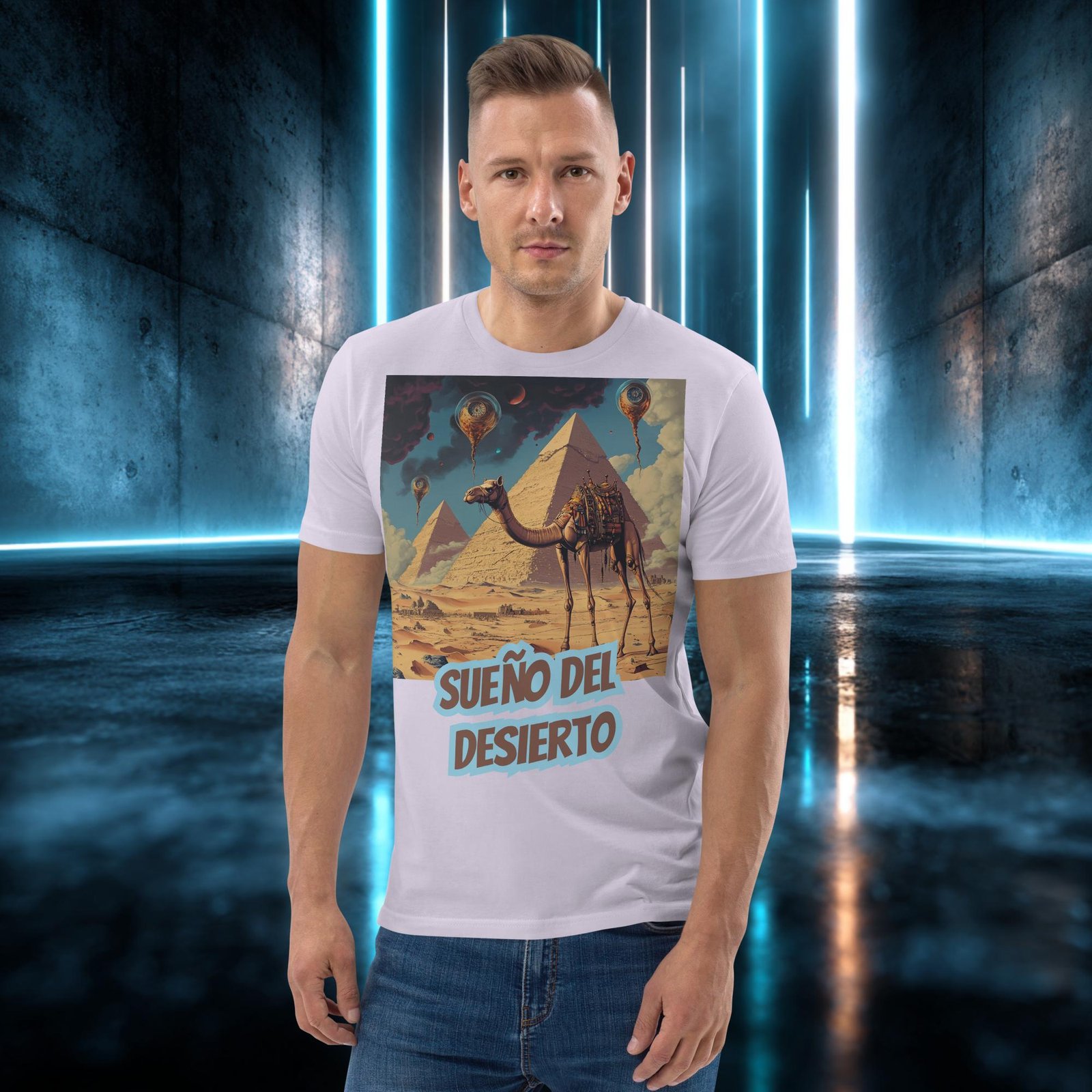 Camiseta orgánica con diseño Sueño del Desierto — color 13