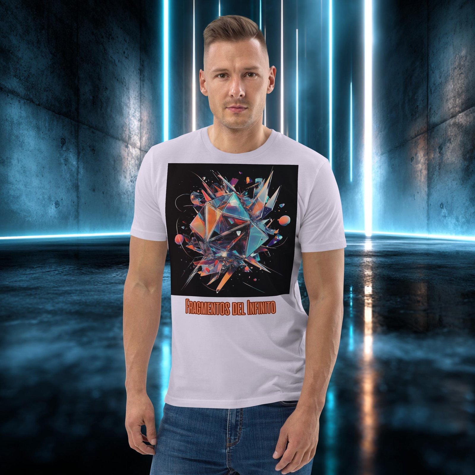 Camiseta orgánica con diseño Fragmentos del Infinito — color 13