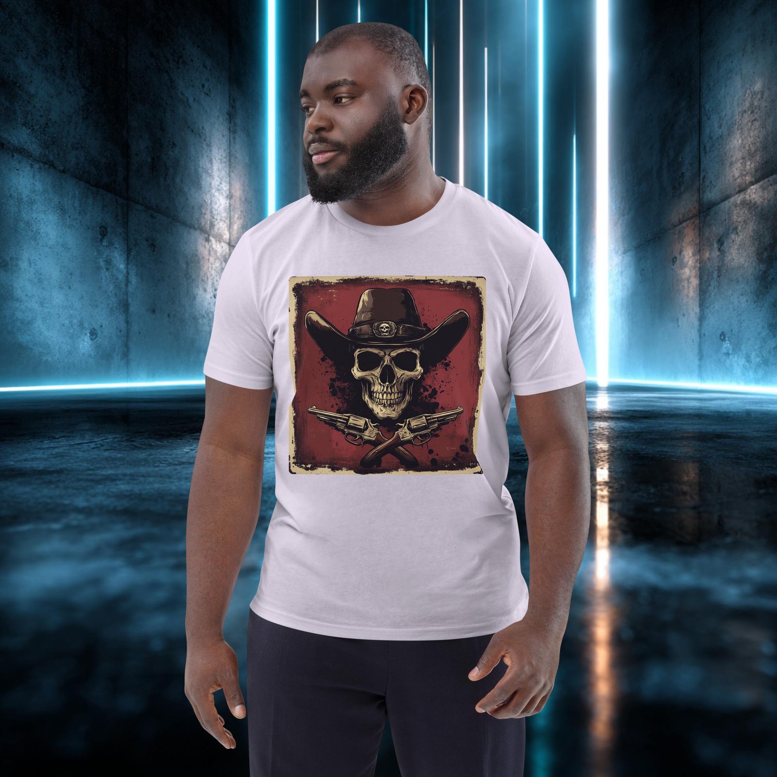 Camiseta orgánica con diseño Duelo de Ultratumba — color 13