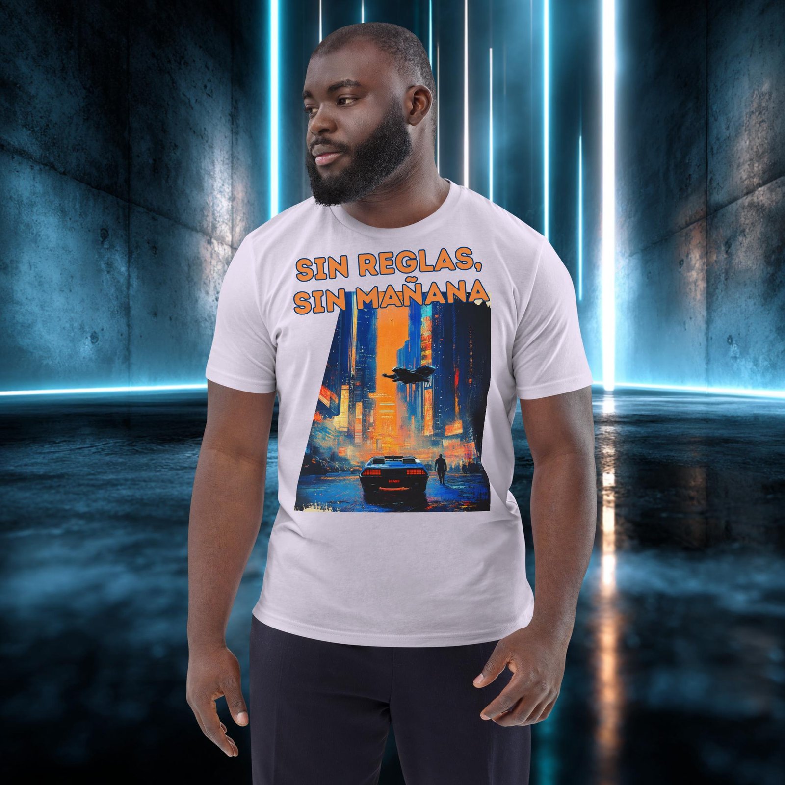 Camiseta orgánica con diseño Sin Reglas, Sin Mañana — color 13