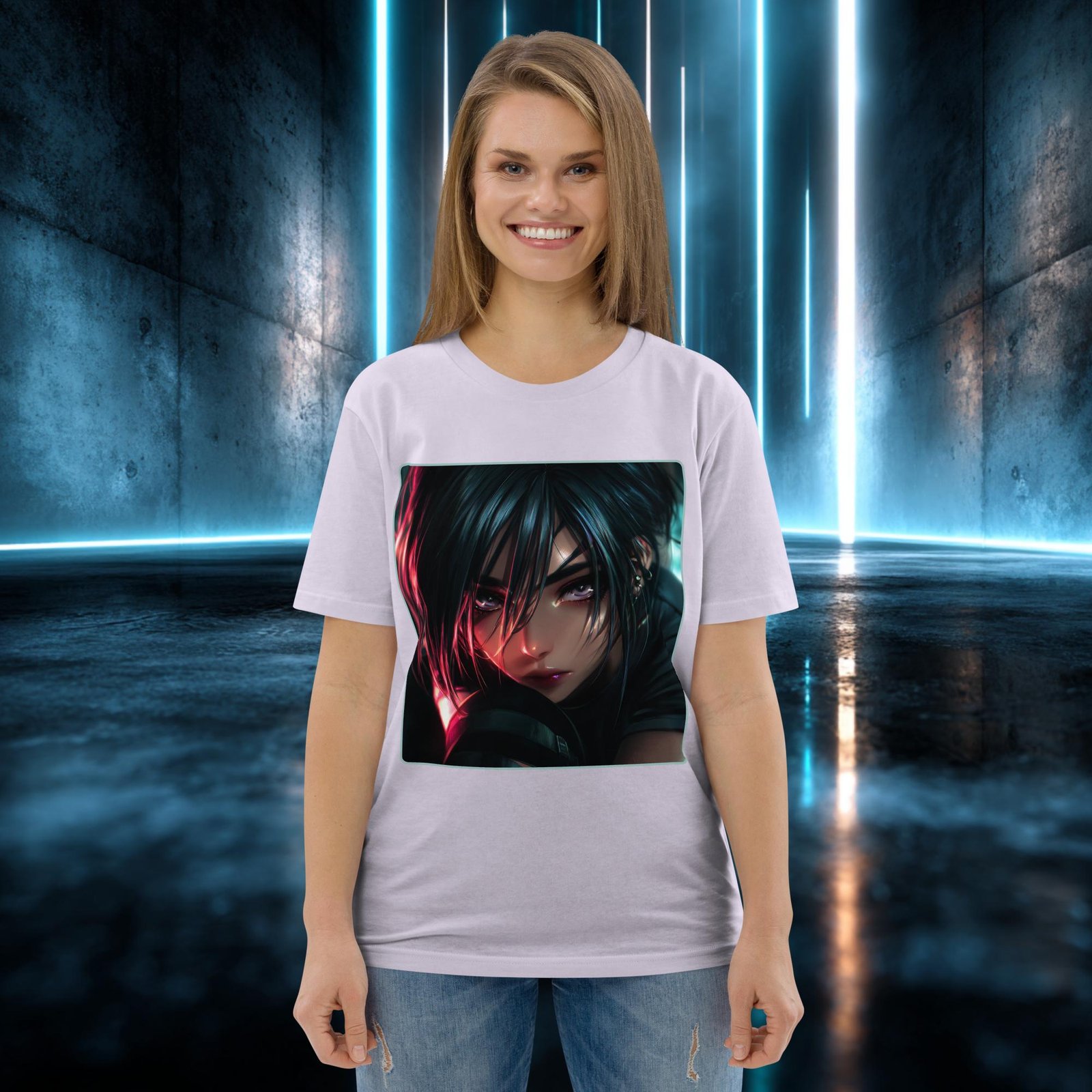 Camiseta orgánica con diseño Ojos que No Ceden — color 13