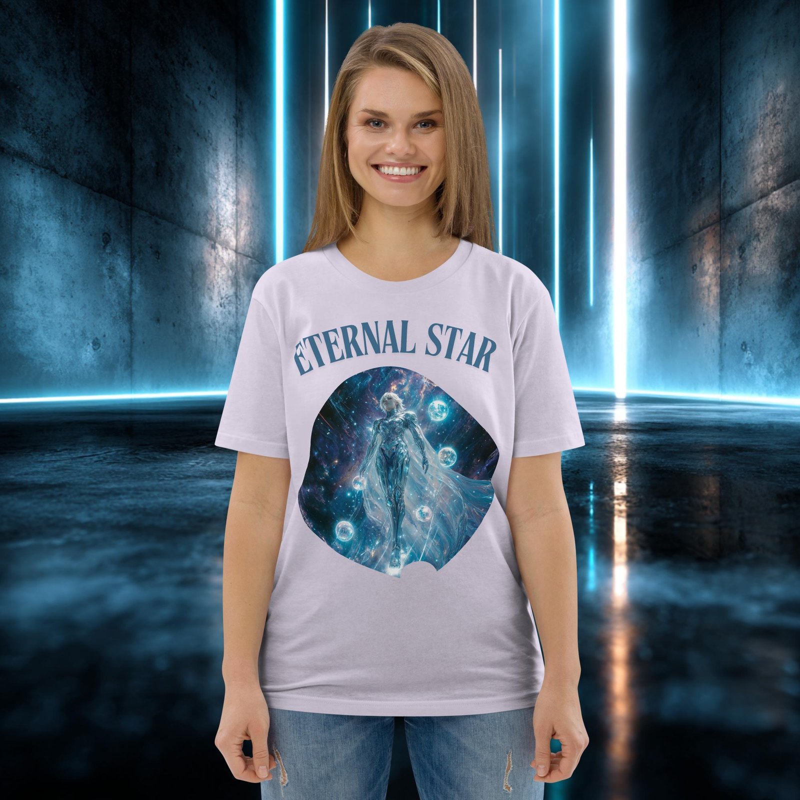 Camiseta orgánica con diseño Estrella Eterna — color 13