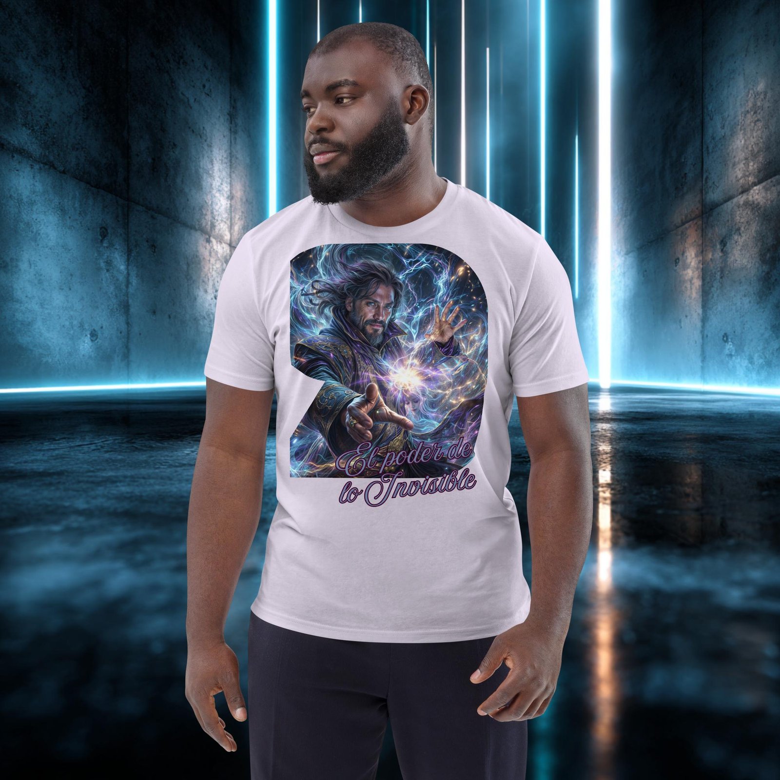 Camiseta orgánica con diseño El Poder de lo Invisible — color 13