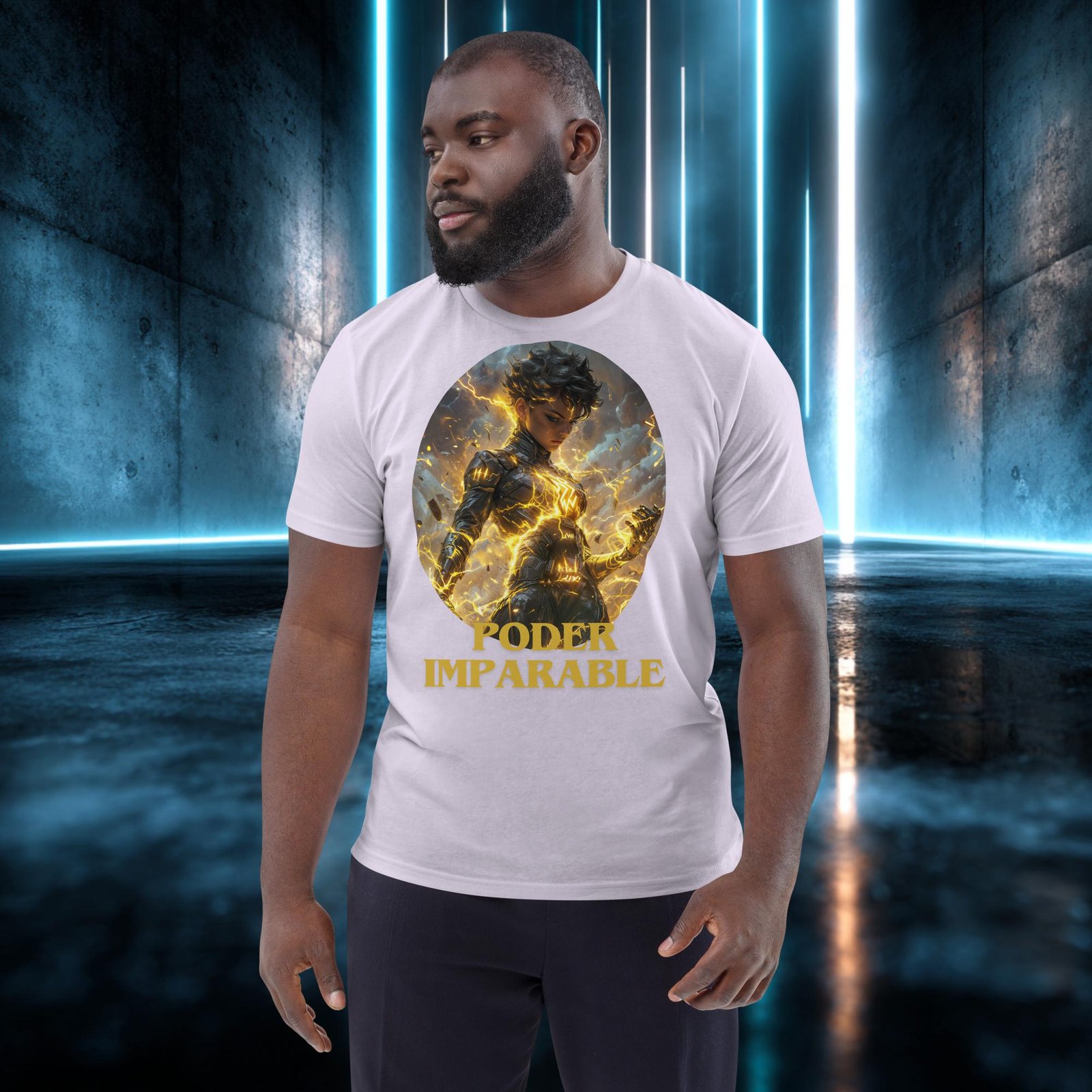 Camiseta orgánica con diseño Poder Imparable — color 13