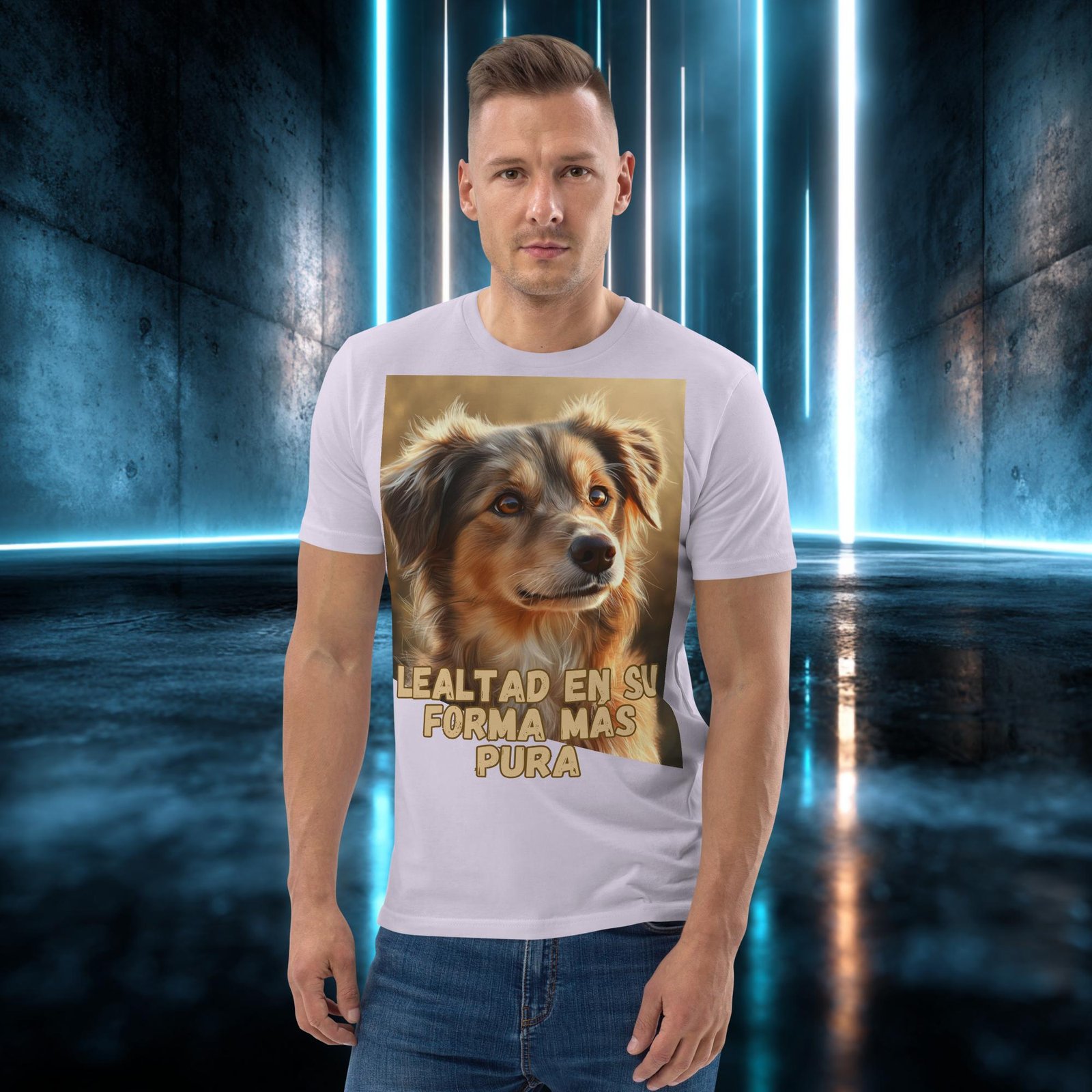 Camiseta orgánica con diseño Lealtad en Estado Puro — color 13