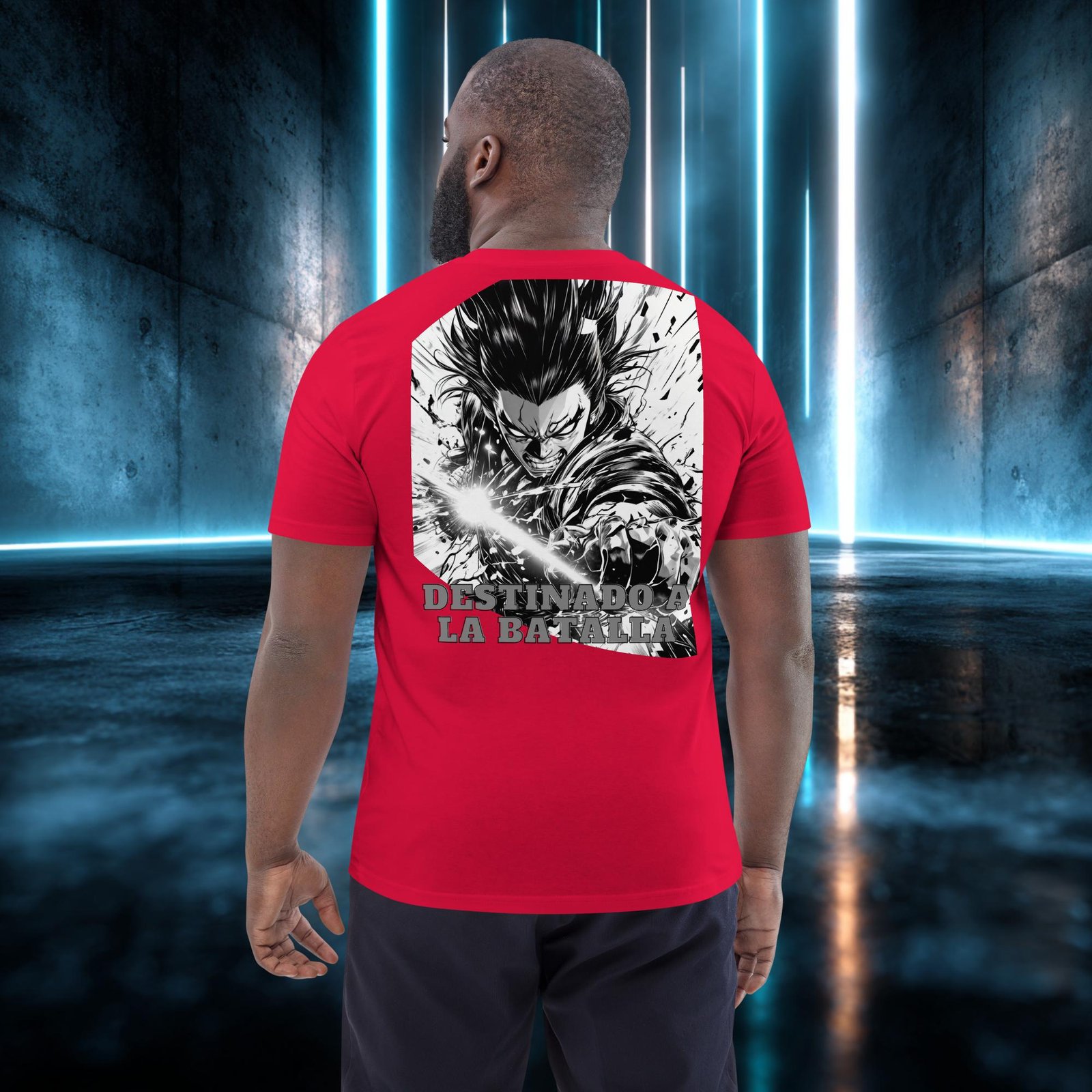 Camiseta orgánica con diseño Destinado a la Batalla — color 3